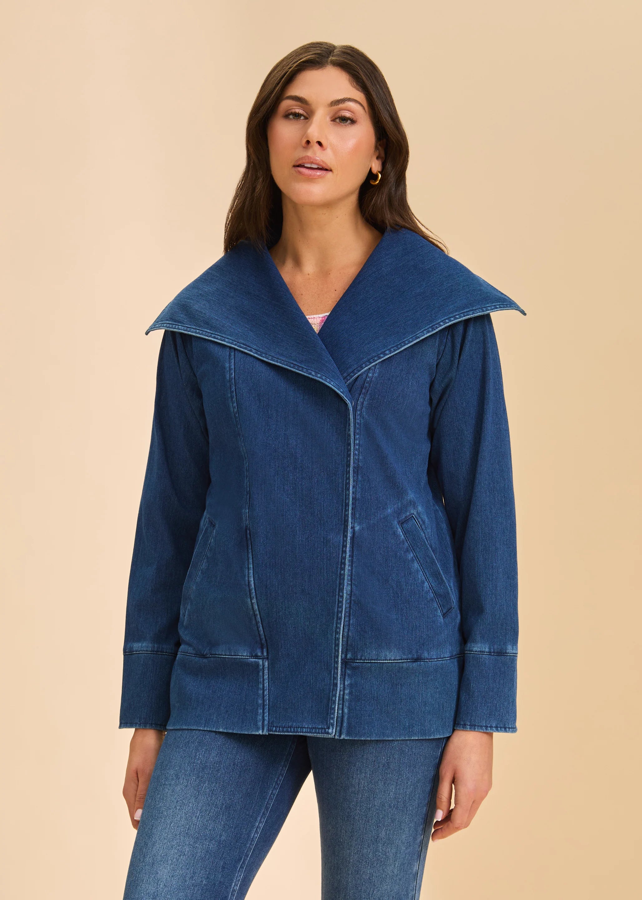 Draped Front Jacket (1447131)