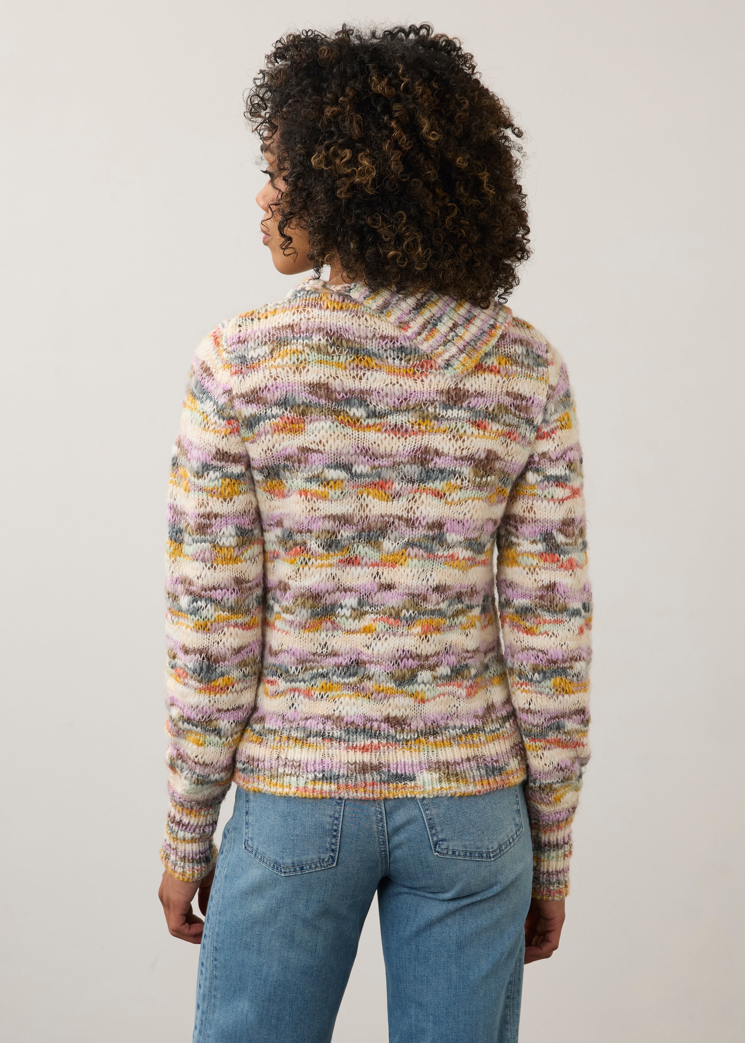 Envelope Collar Sweater (1085117)