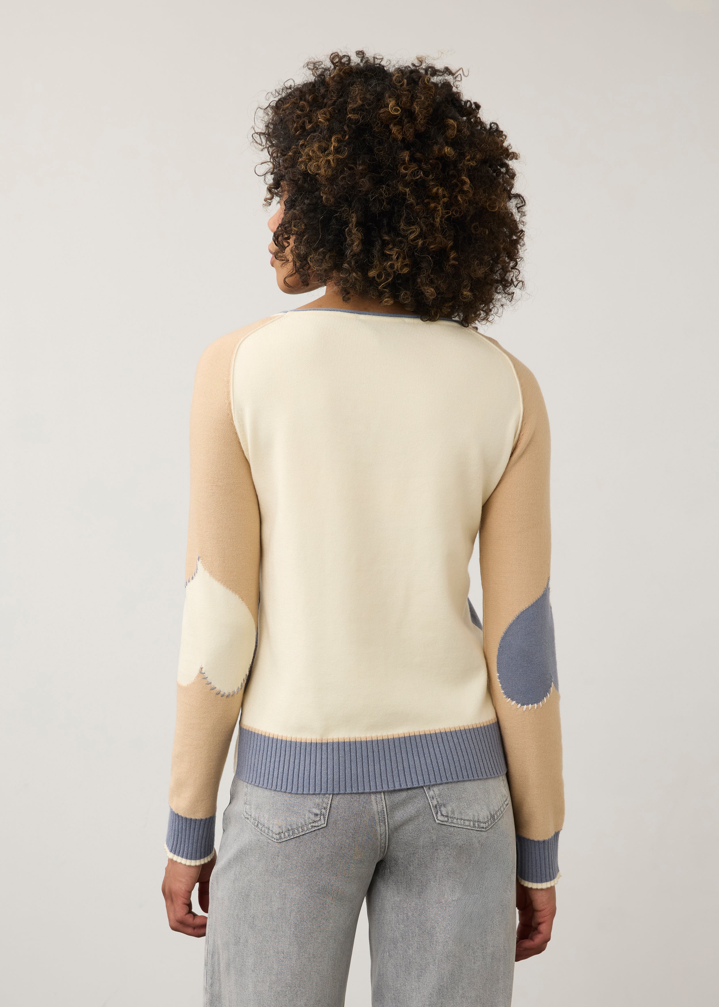 Long Sleeve Boatneck Sweater (1938203)