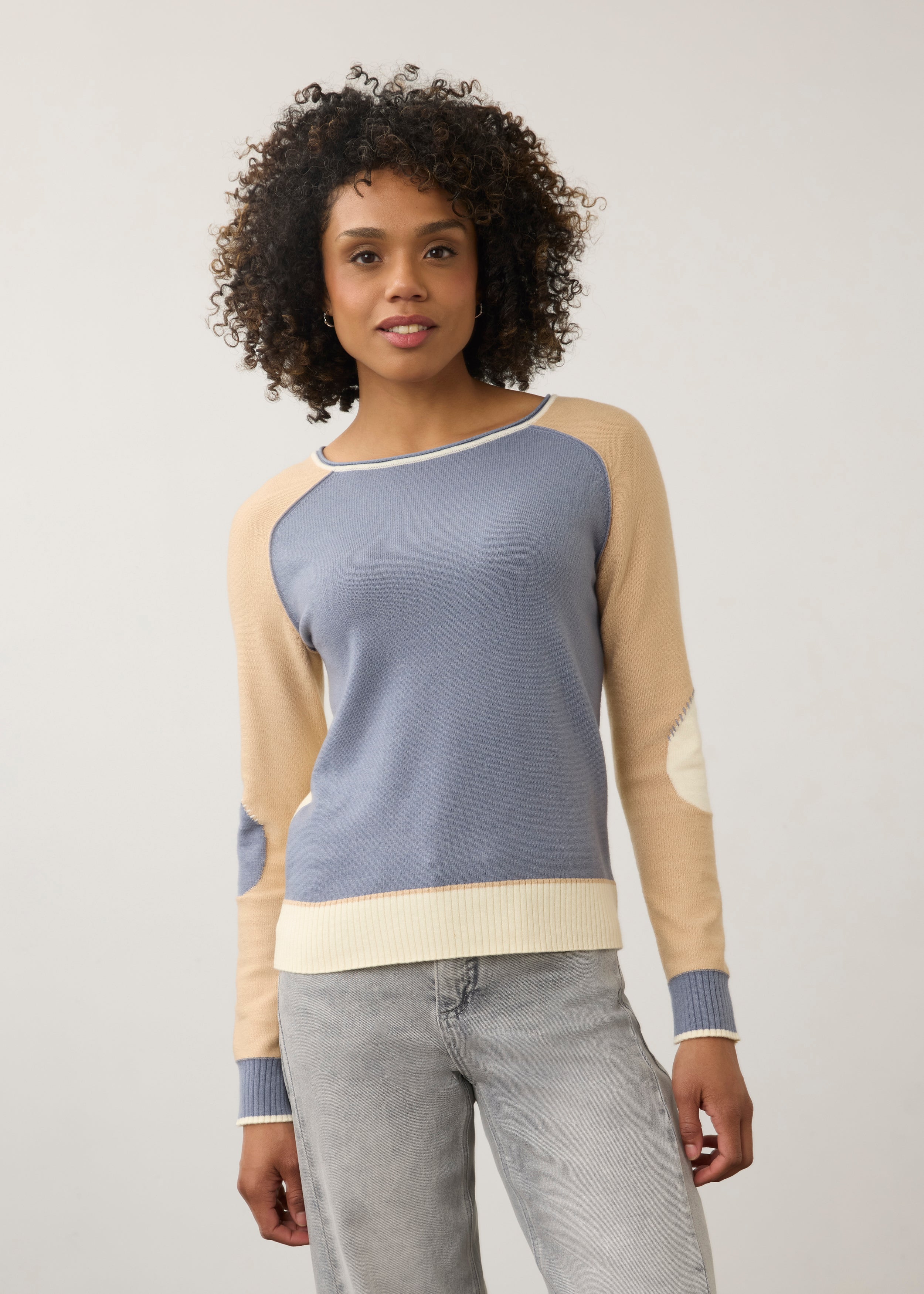 Long Sleeve Boatneck Sweater (1938203)