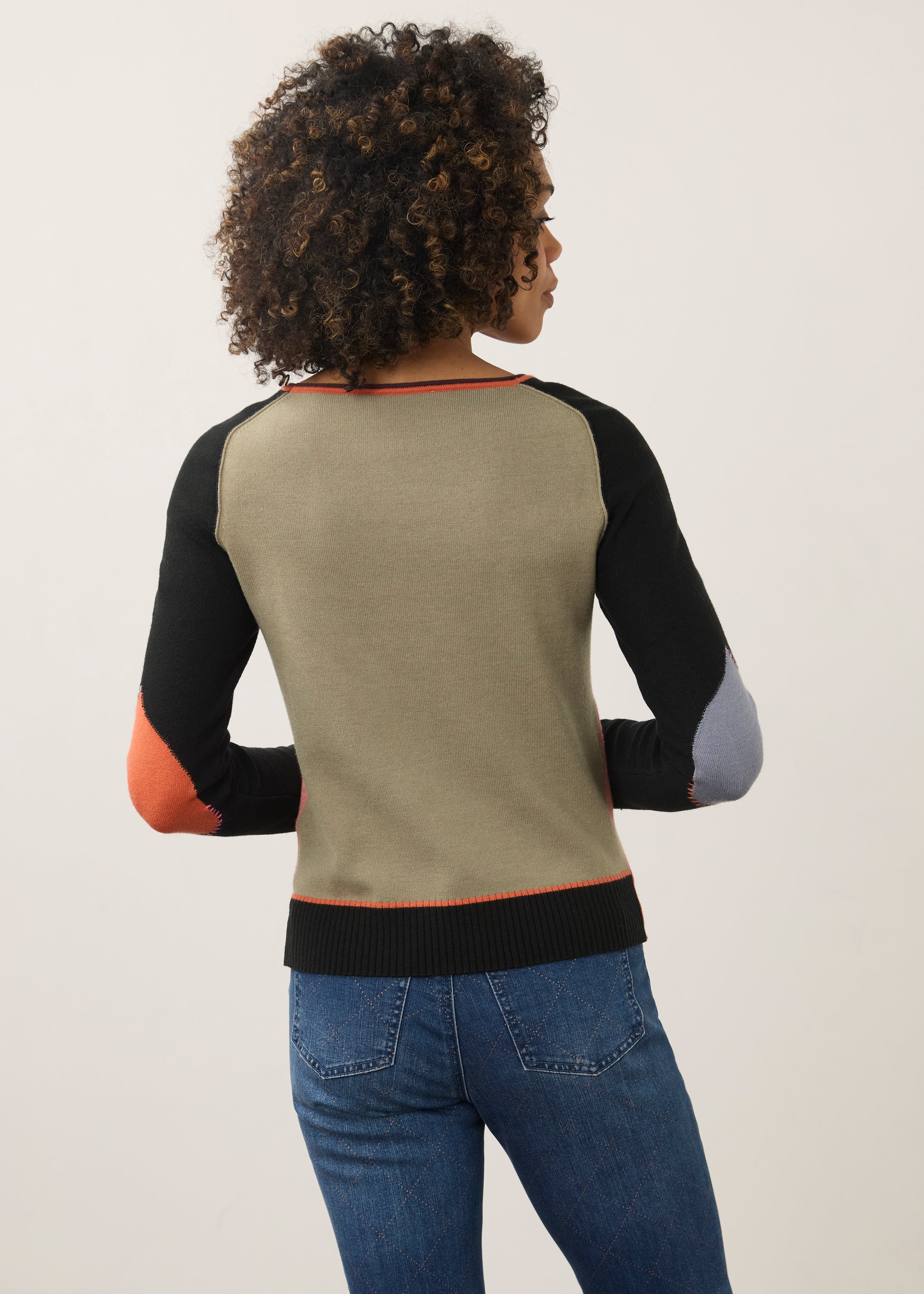 Long Sleeve Boatneck Sweater (1938203)