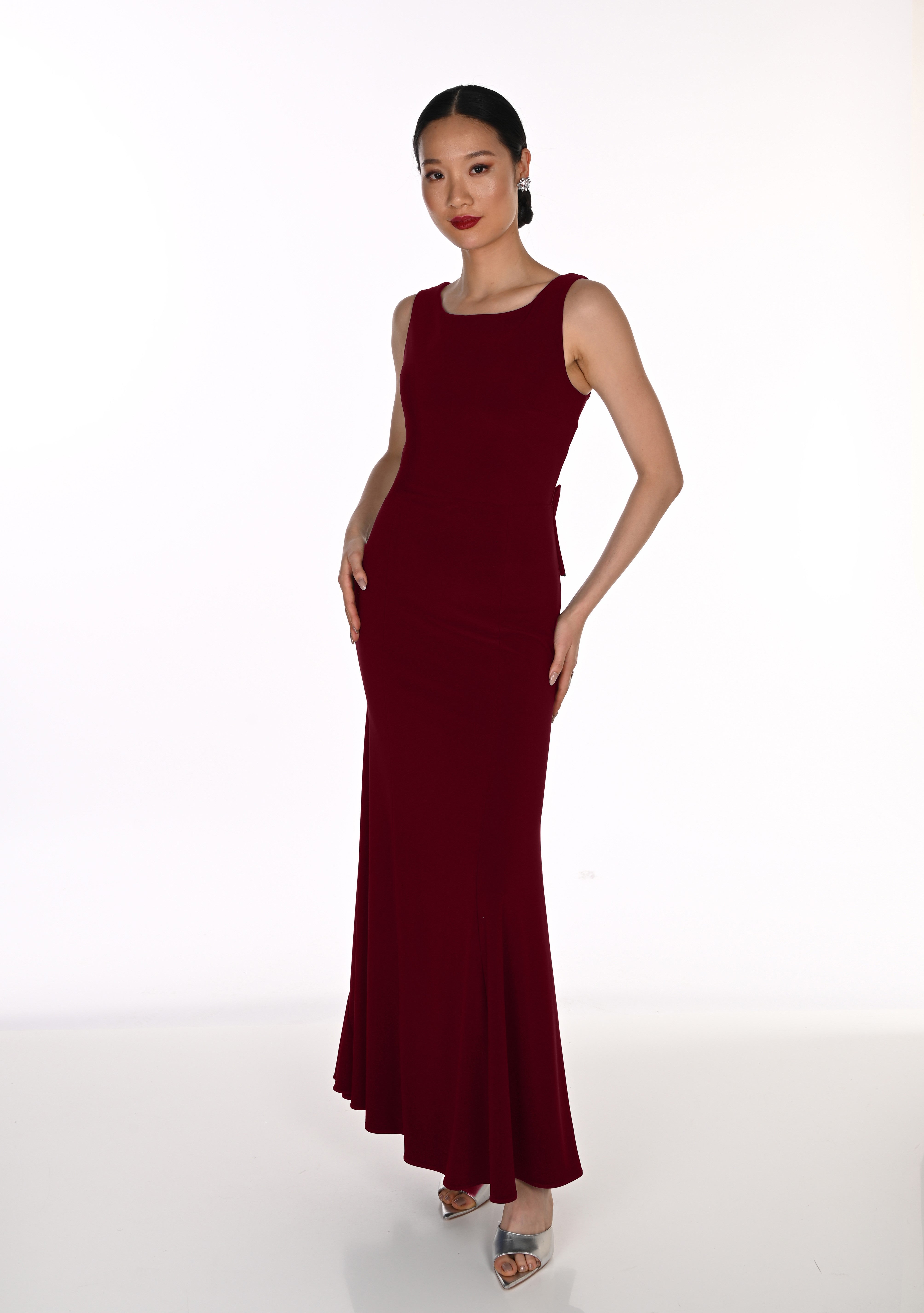 Bow Back Gown (FL0221)