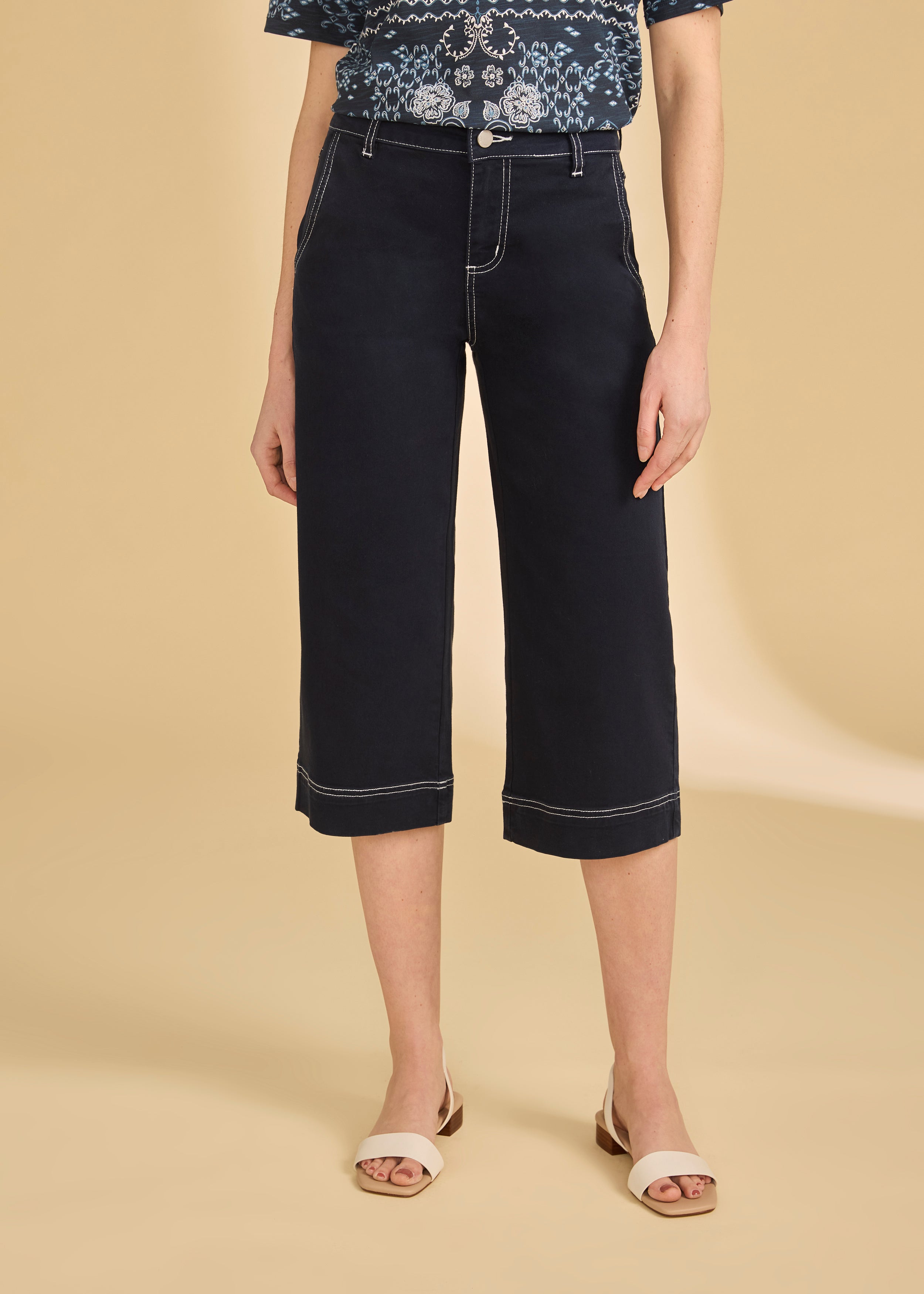 Olivia Wide Capri (2028511)