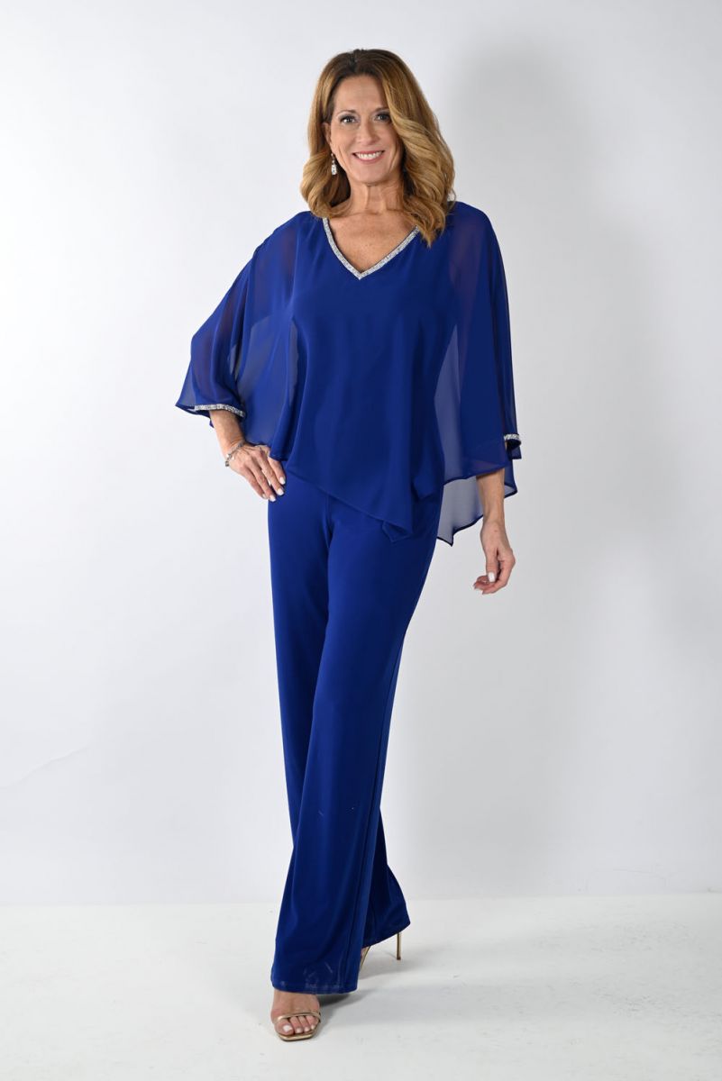 Jumpsuit with Cape (FL0096)