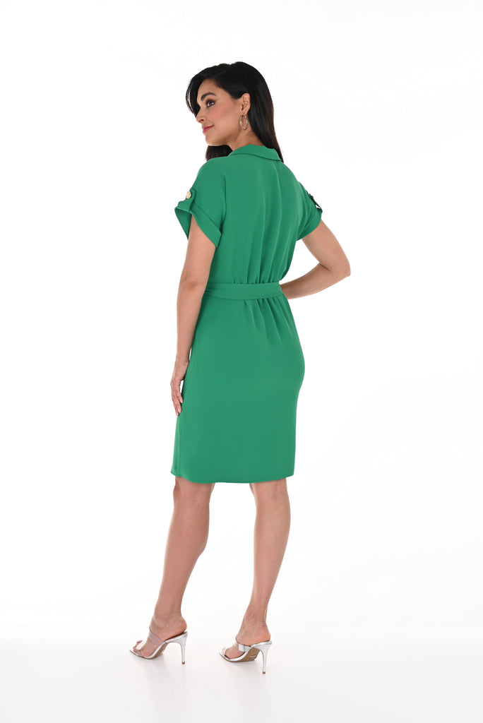 Dress with Button Detail (246342)