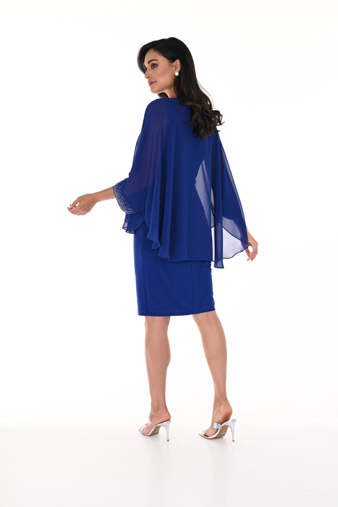 Cuffed Overlay Dress (FL0111)