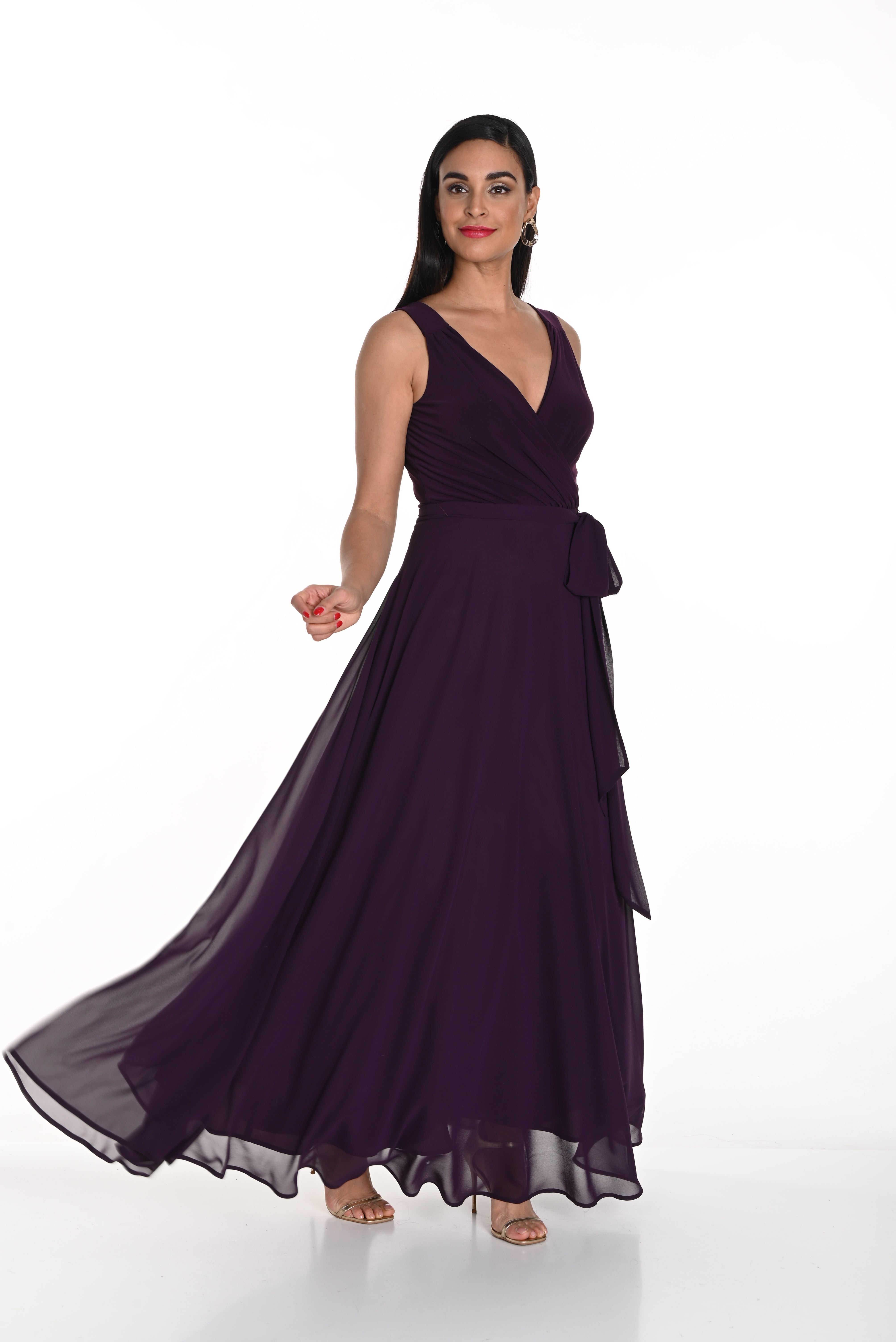 Belted Gown (FL1034)