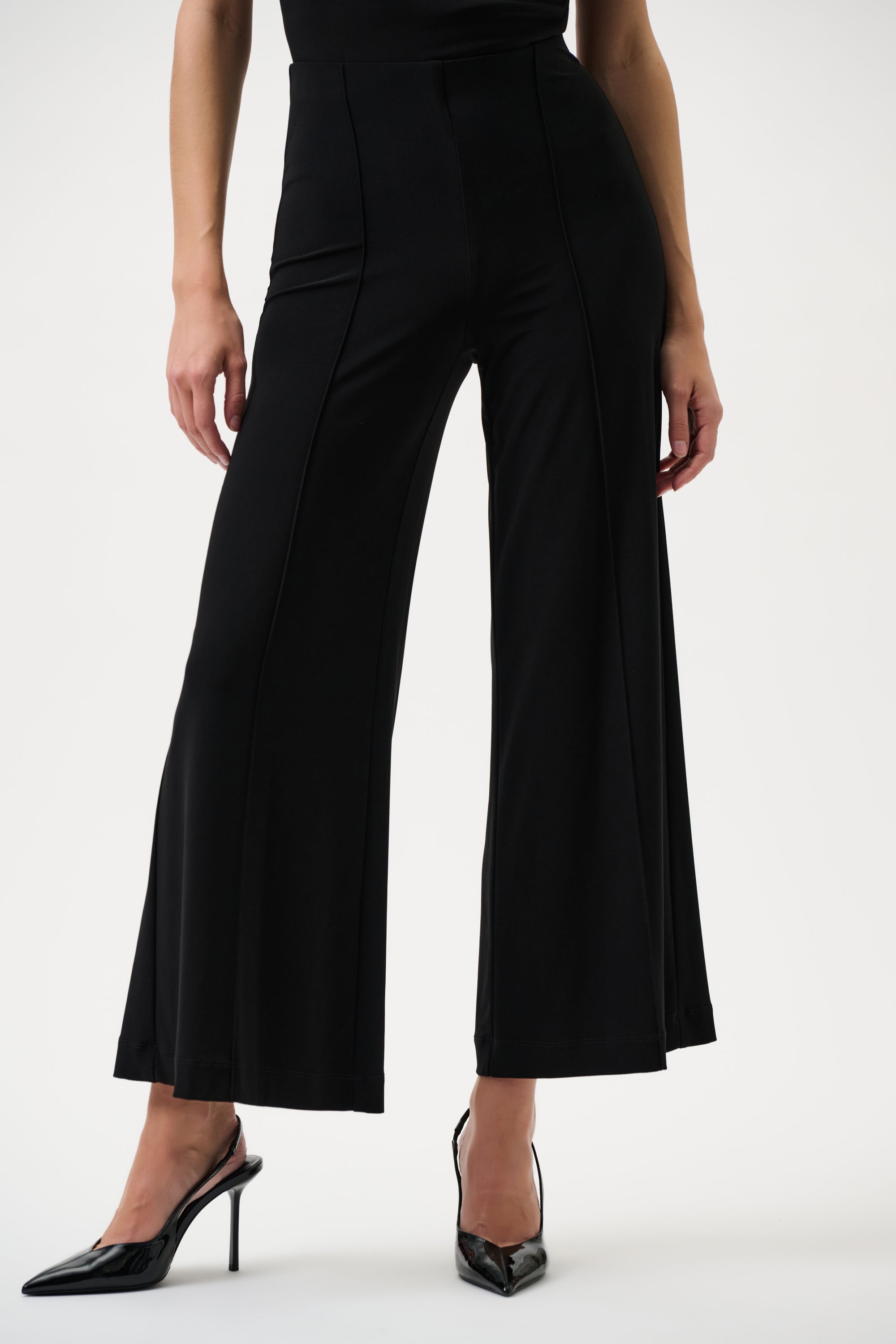 Classic Pull-On Wide Leg Pants (251017CO)