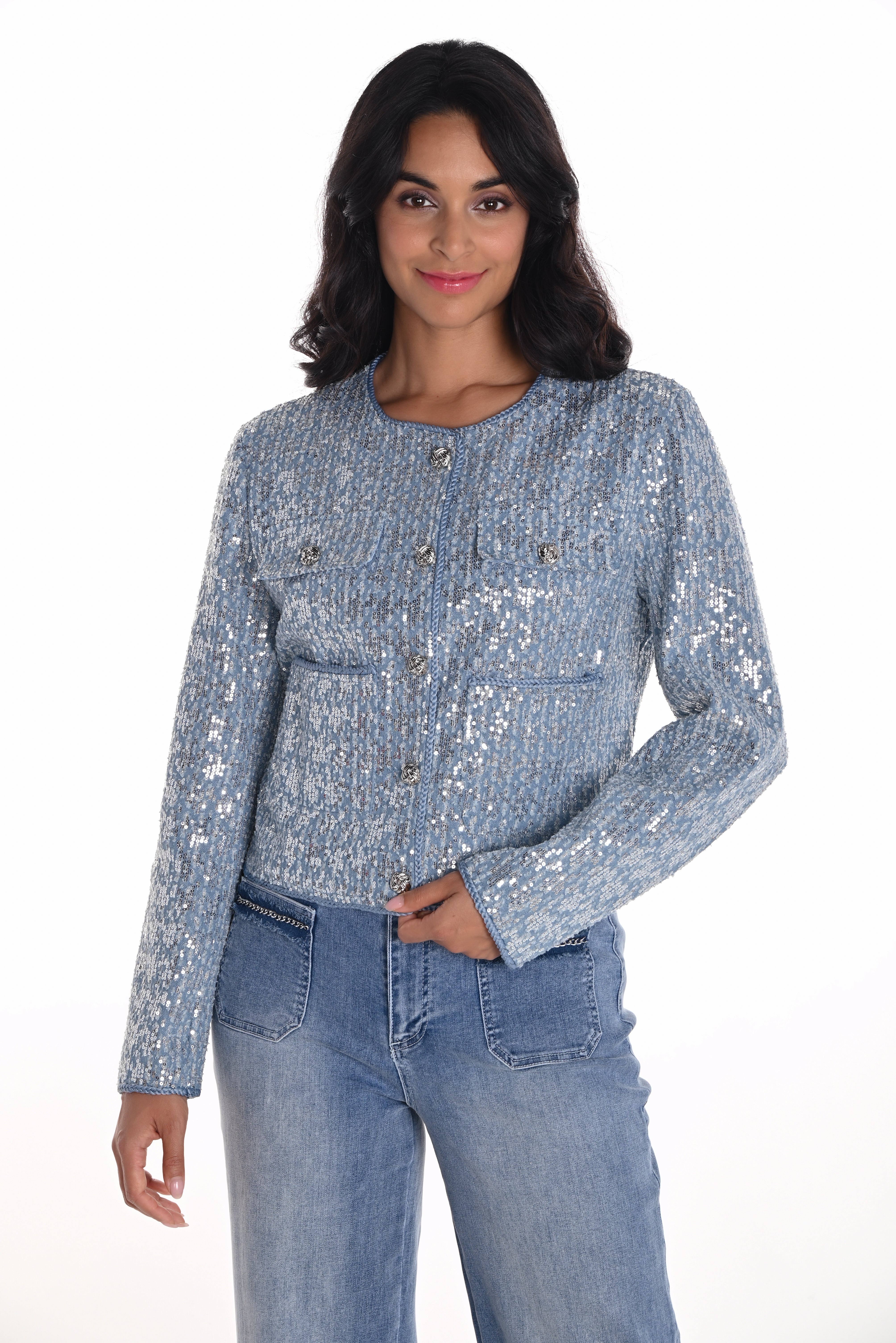 Sequinned Jacket (251512)