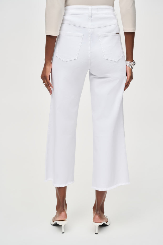 Culotte Jeans With Embellished Front Seam (251901)