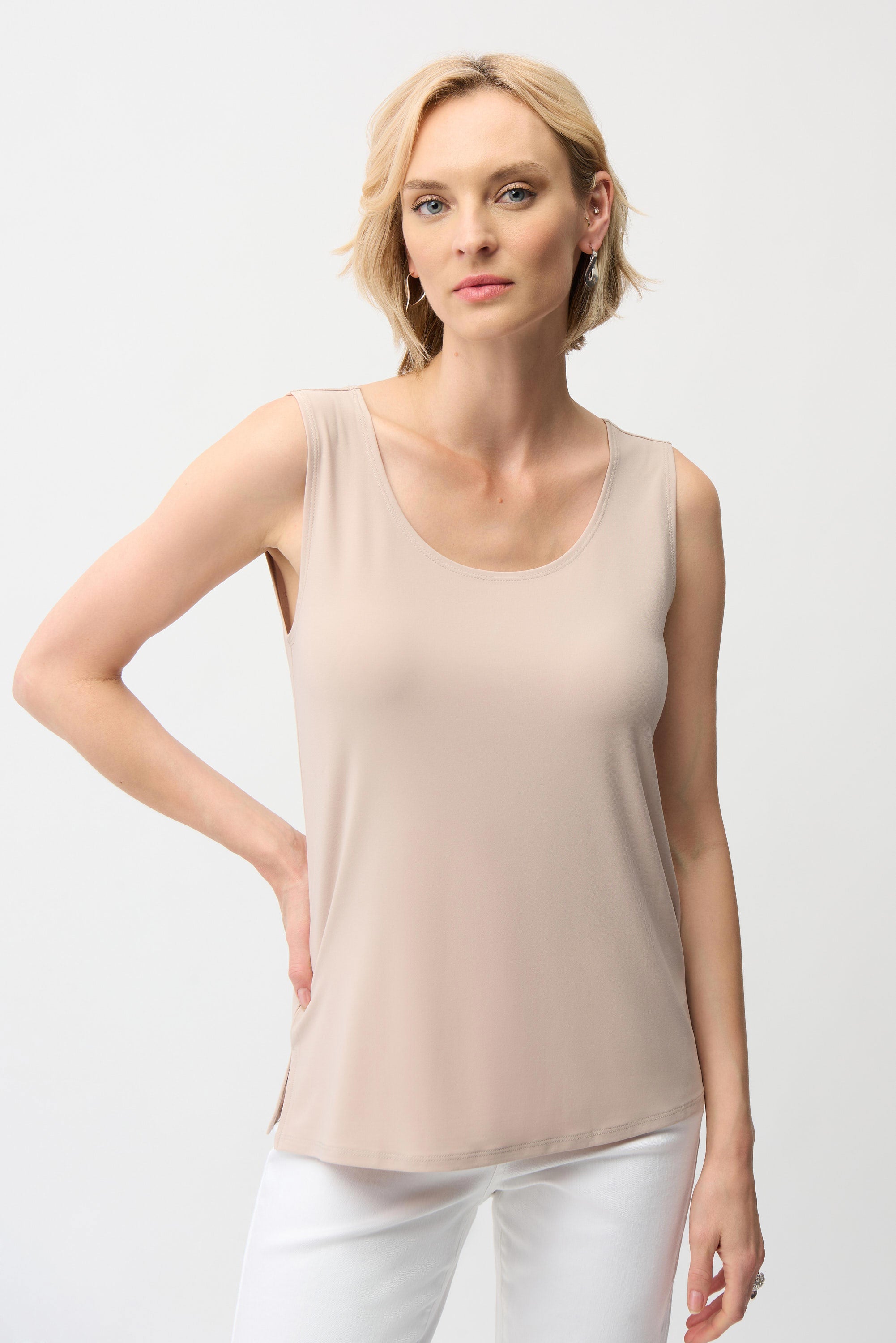 Silky Knit Scoop Neck Camisole (251970)