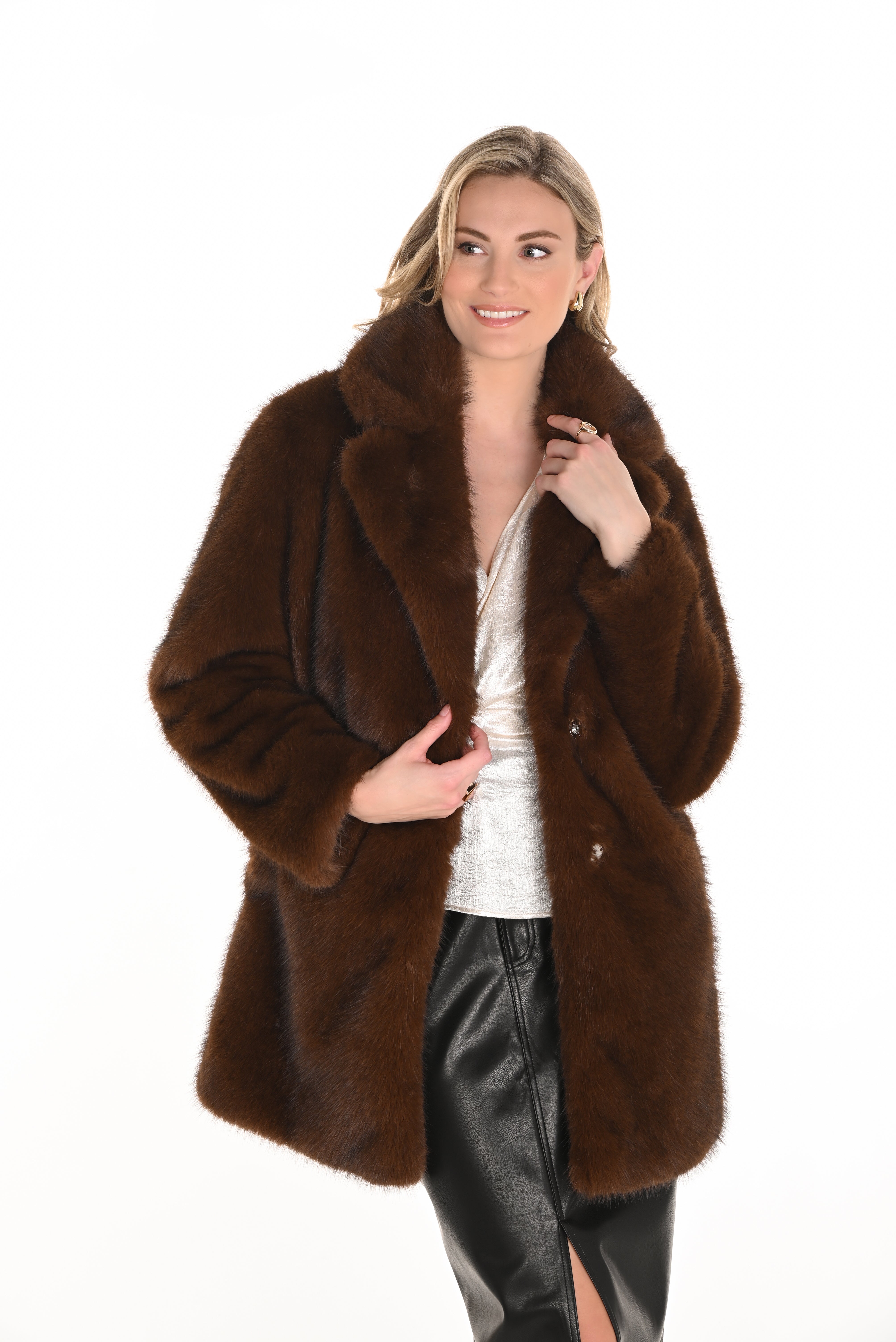 Faux Fur Coat (253836)