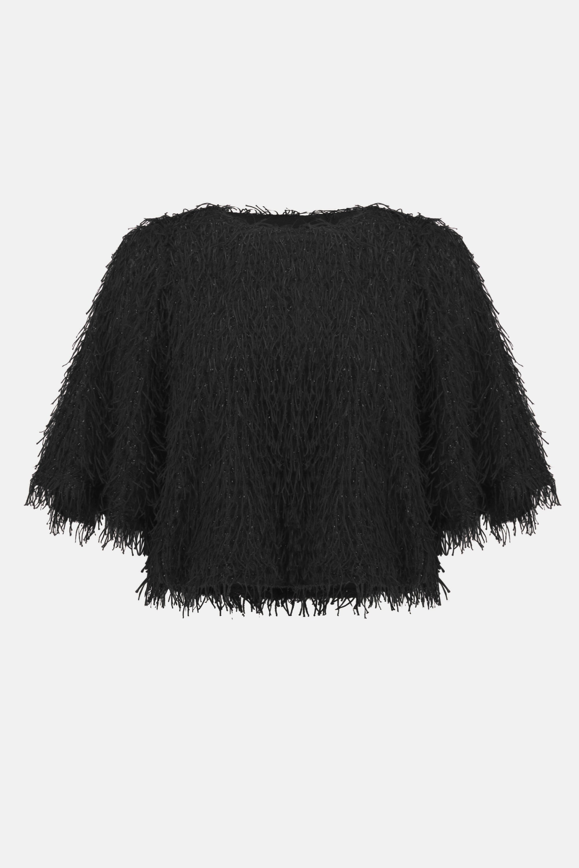 Novelty Fringe Boxy Top (254105)