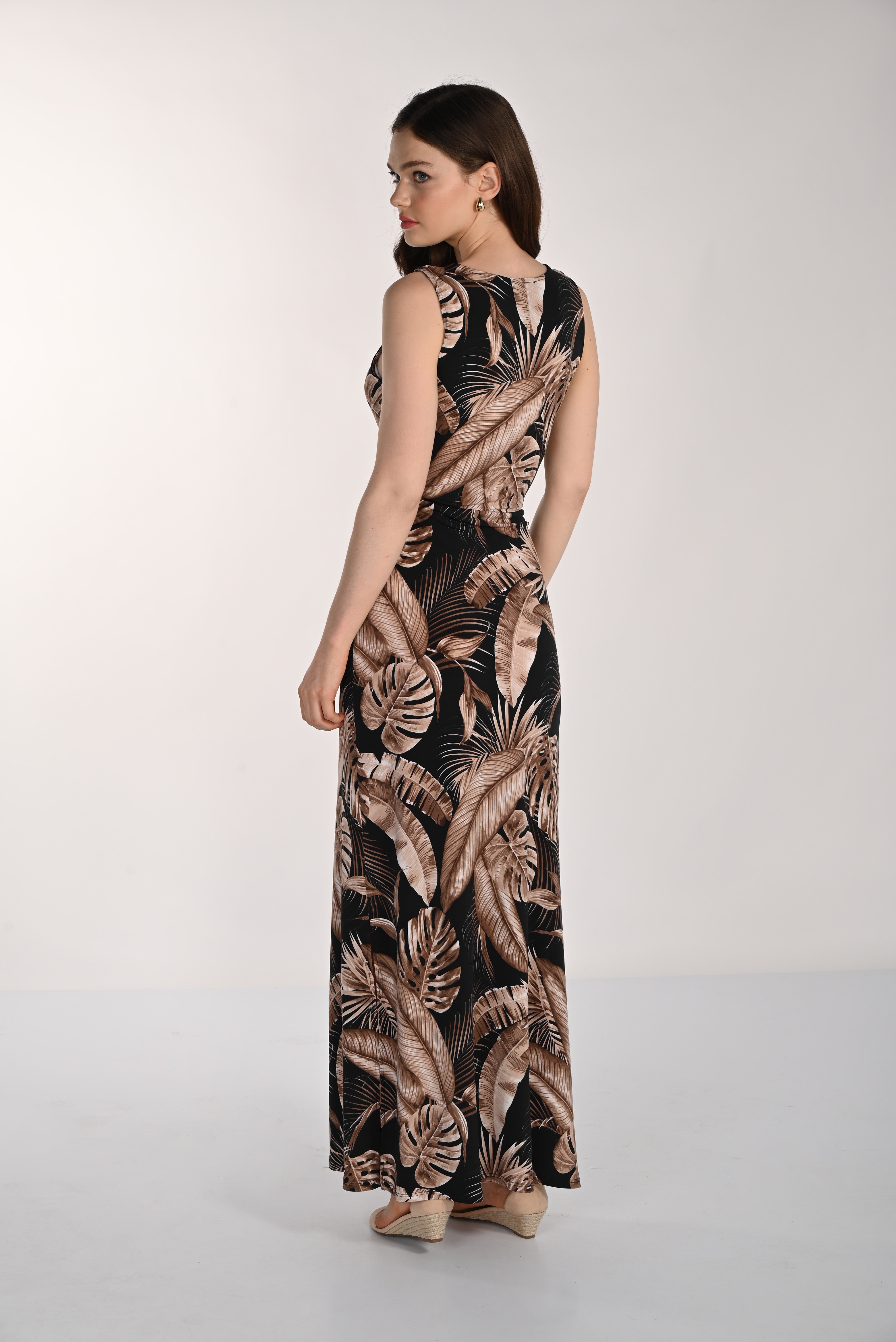 Tropical Print Dress (261324)