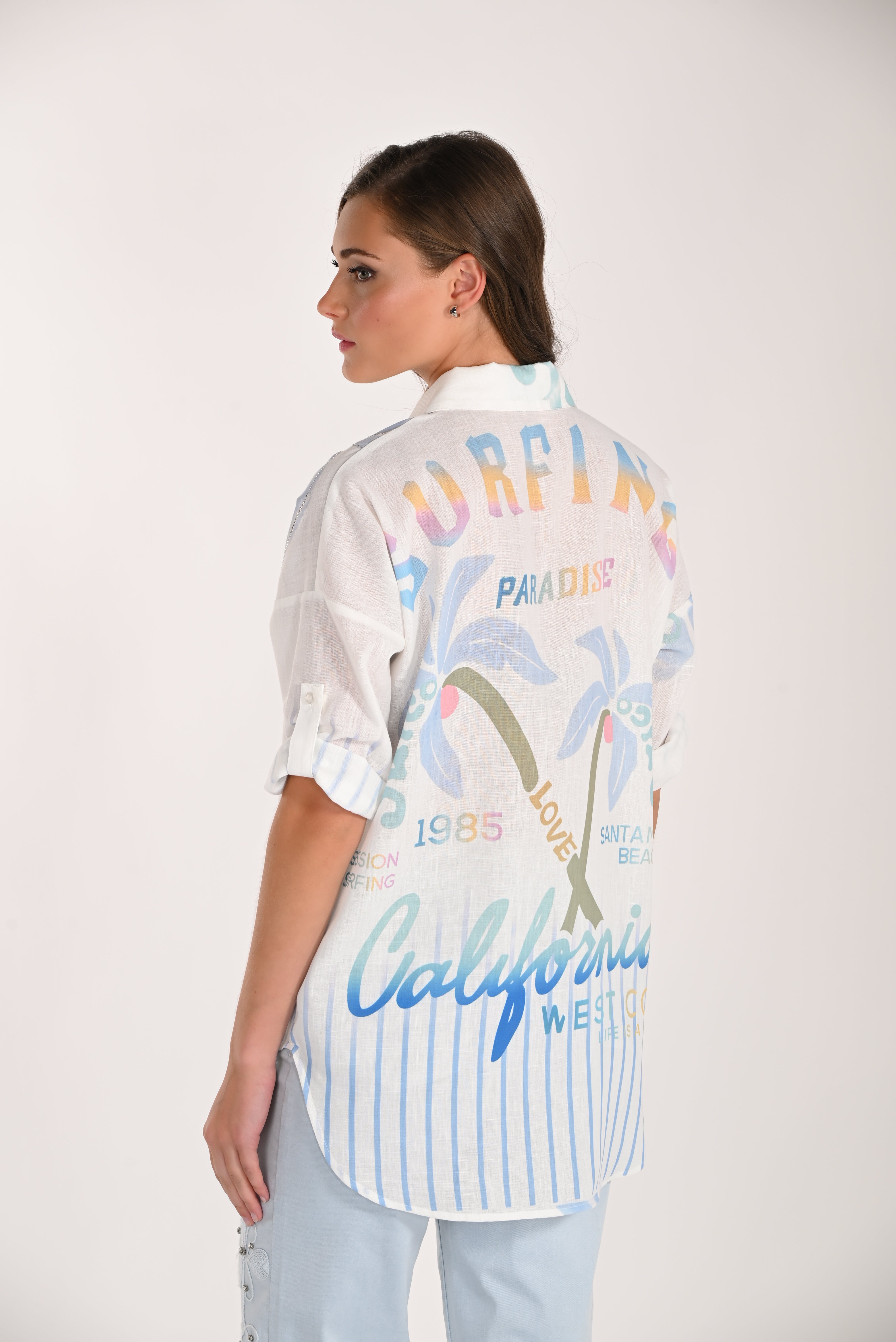 Tropical Print Blouse (261659)
