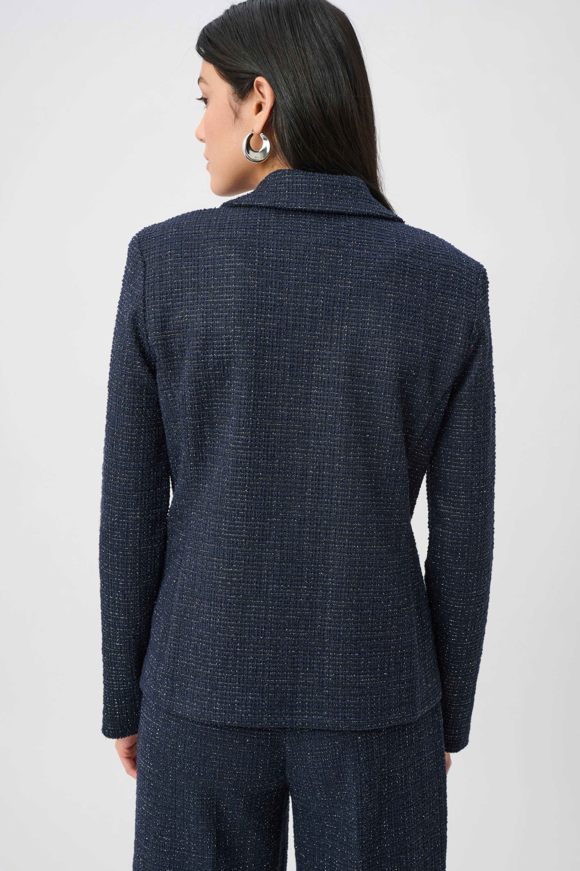 Lurex Boucle Fitted Blazer (263214)