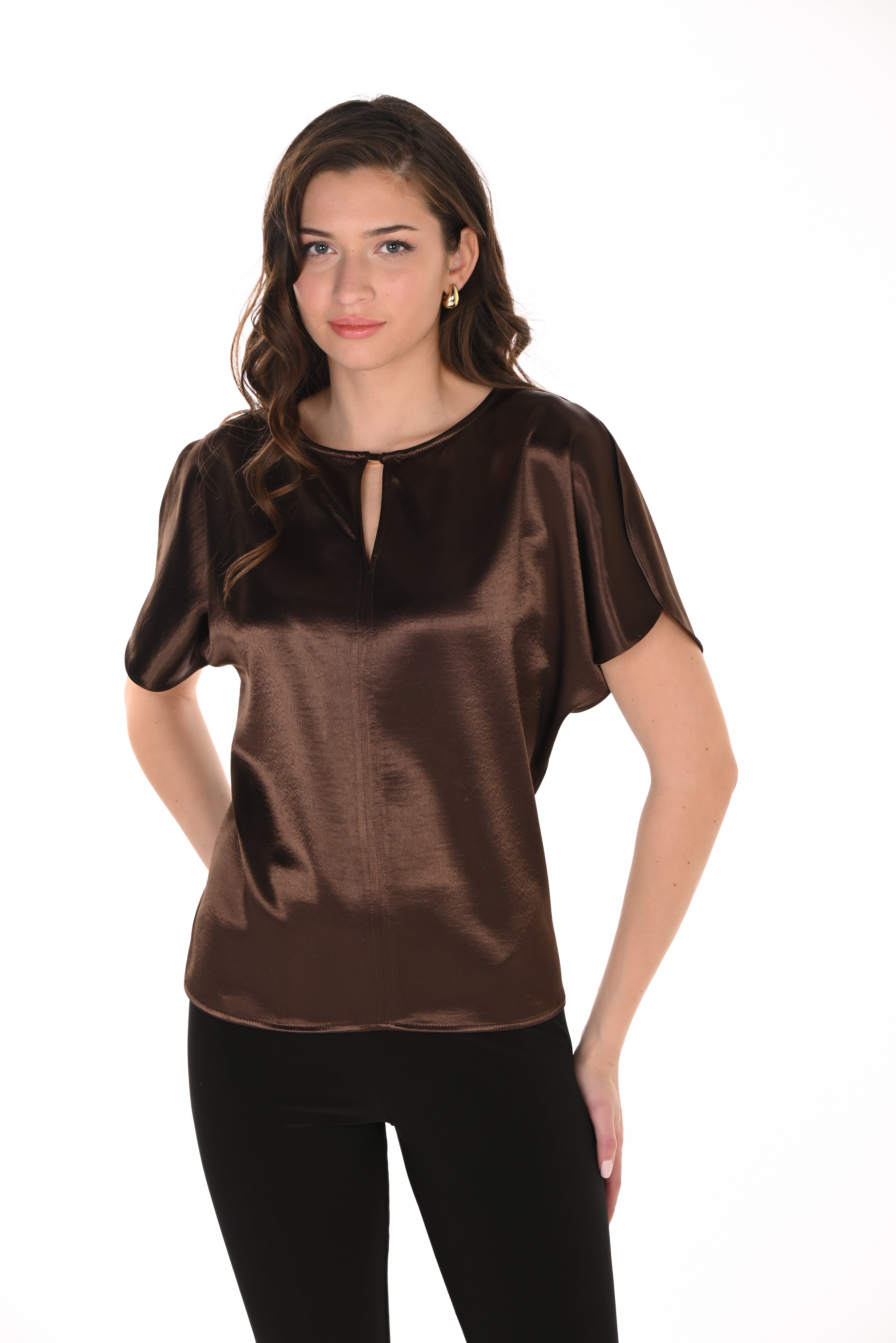 Flutter Sleeve Top (263315)