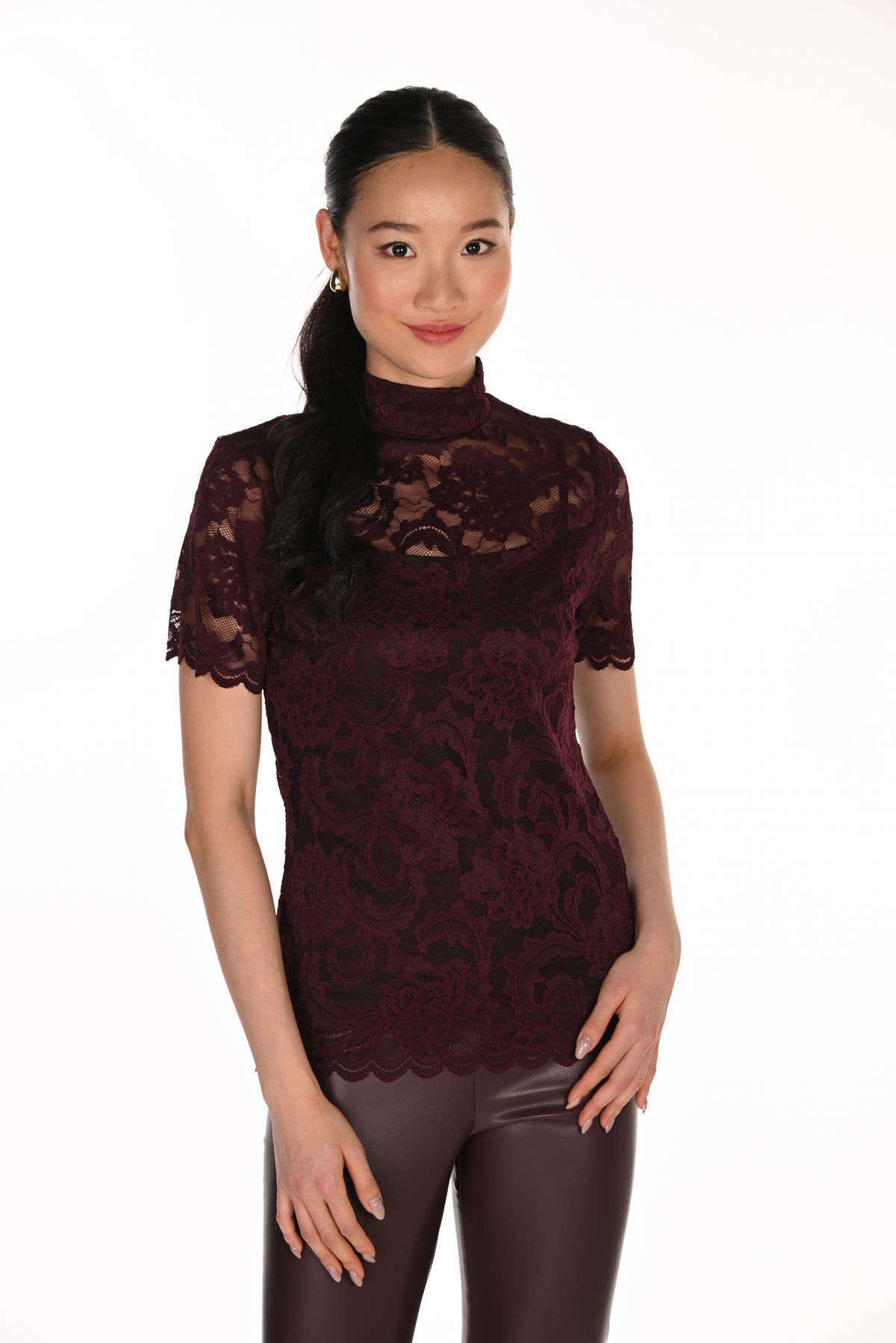 Lace Top with Cami (263400)