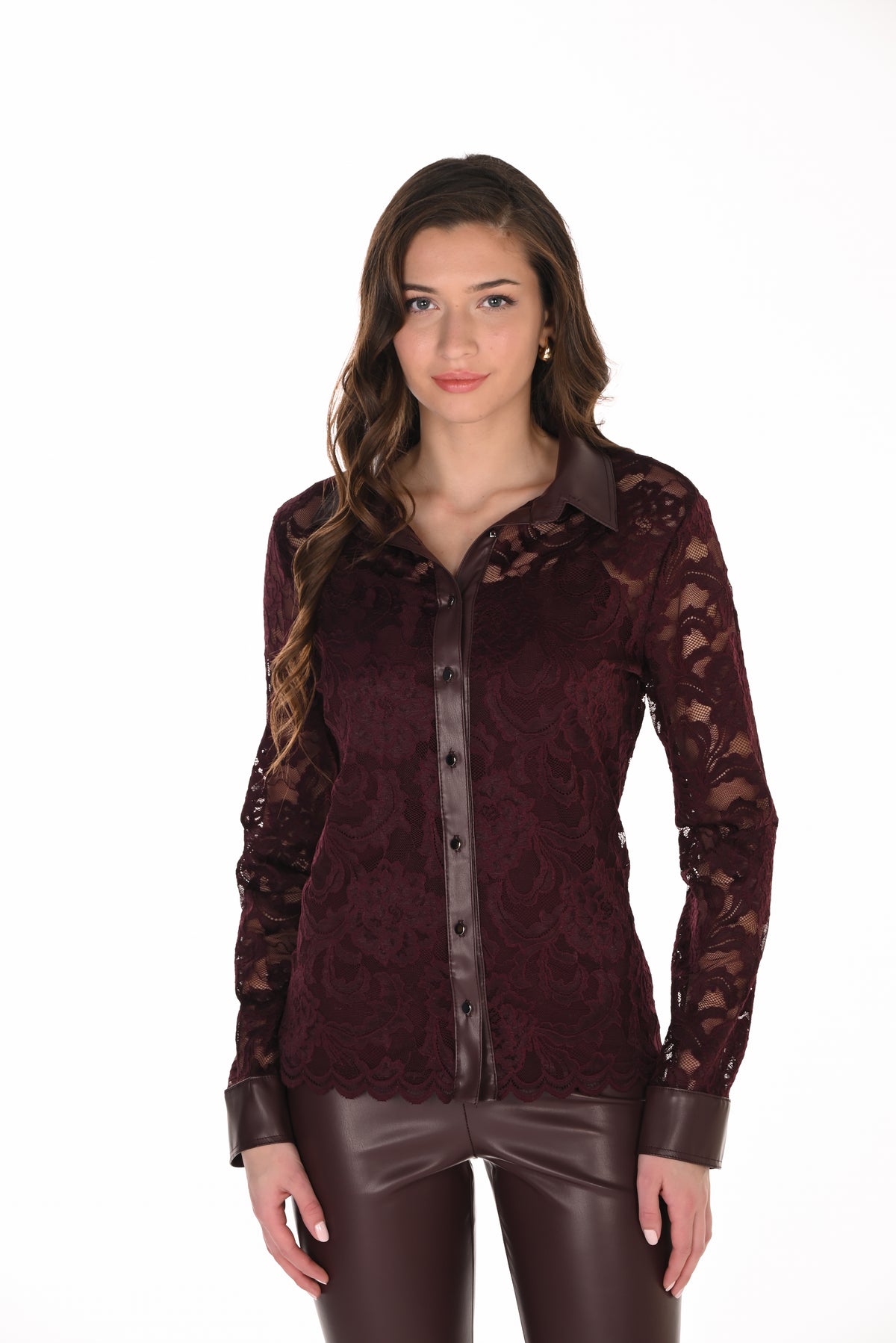 Lace Blouse with Cami (263401)