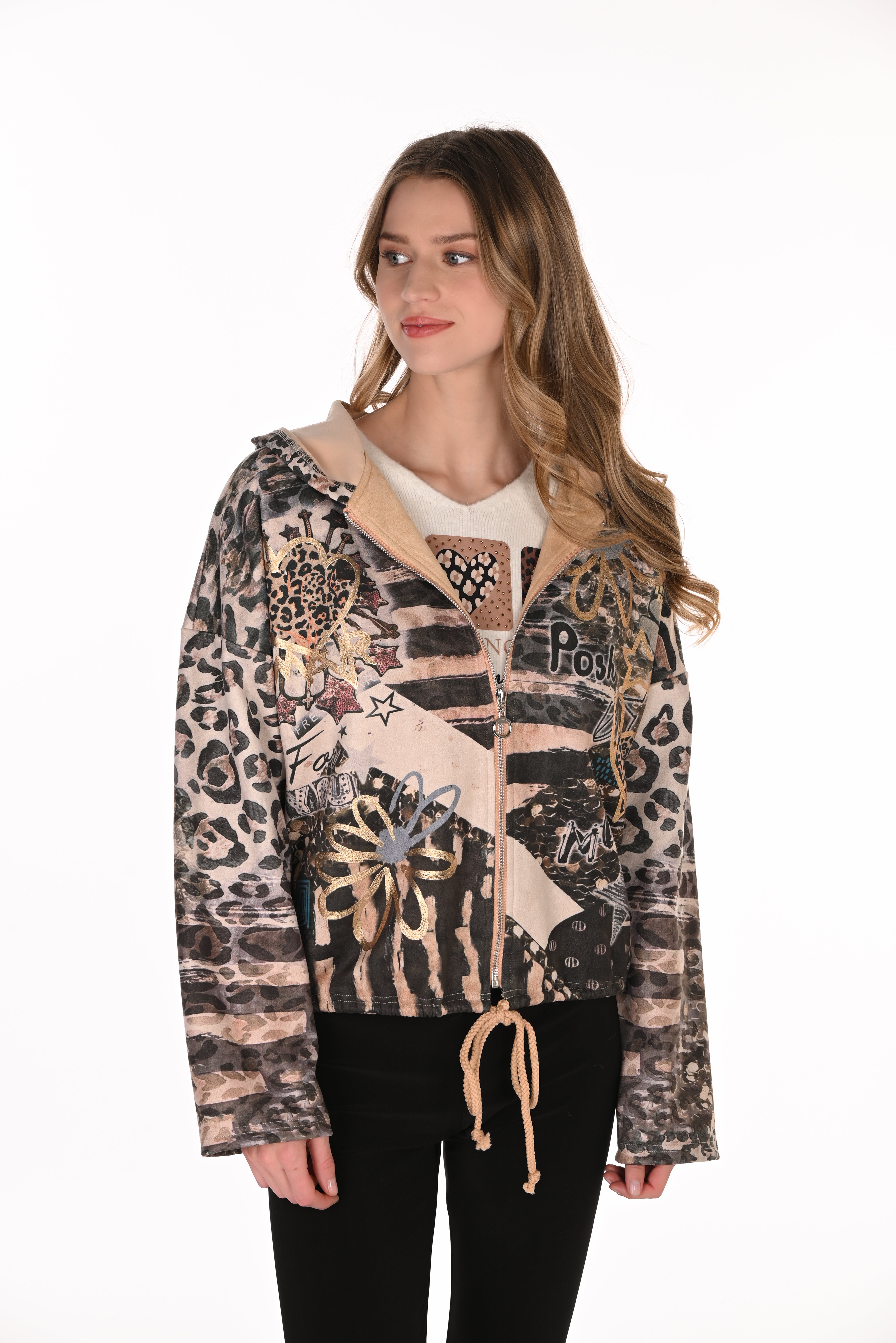 Animal Print Jacket (263707)