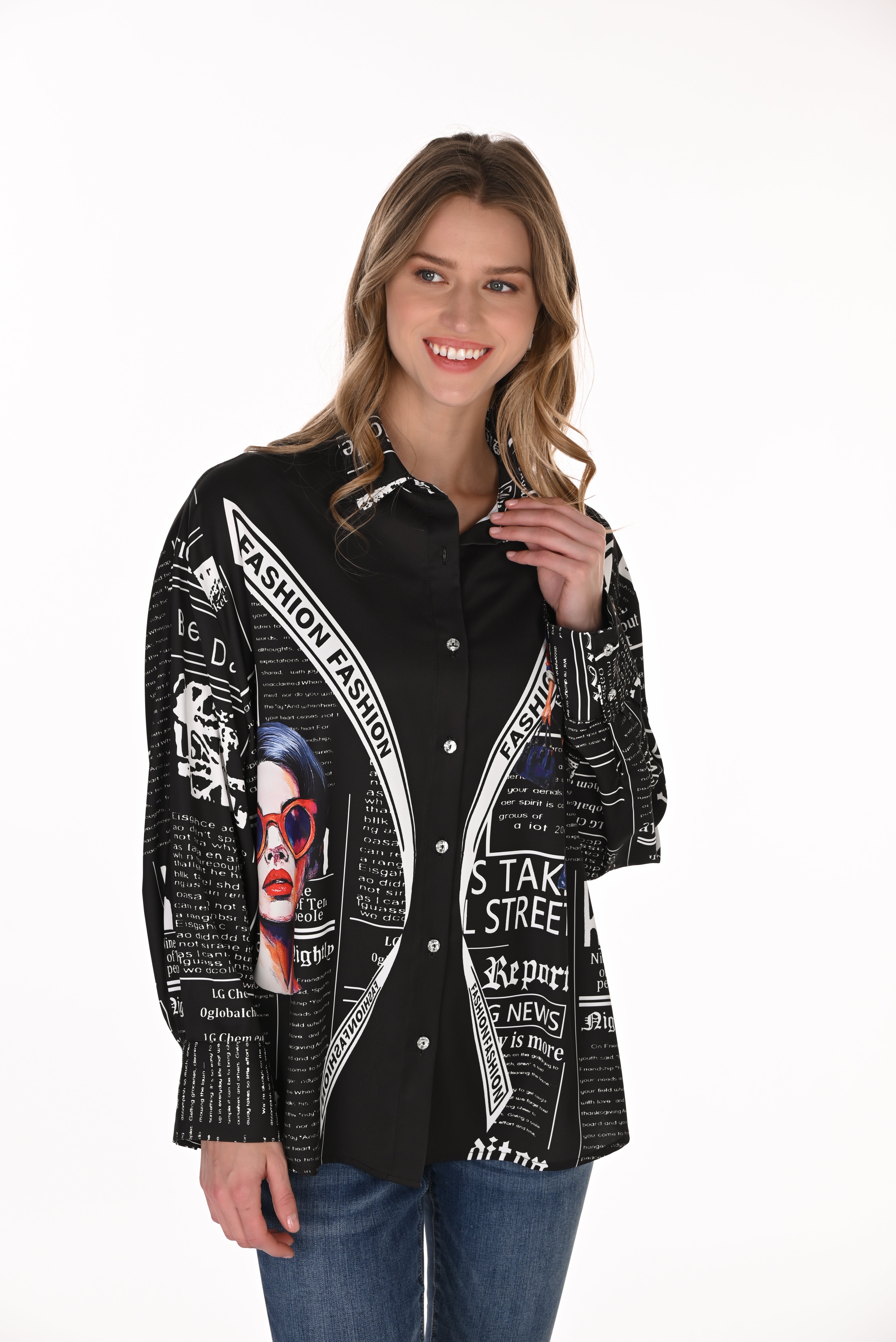 Printed Blouse (263726)