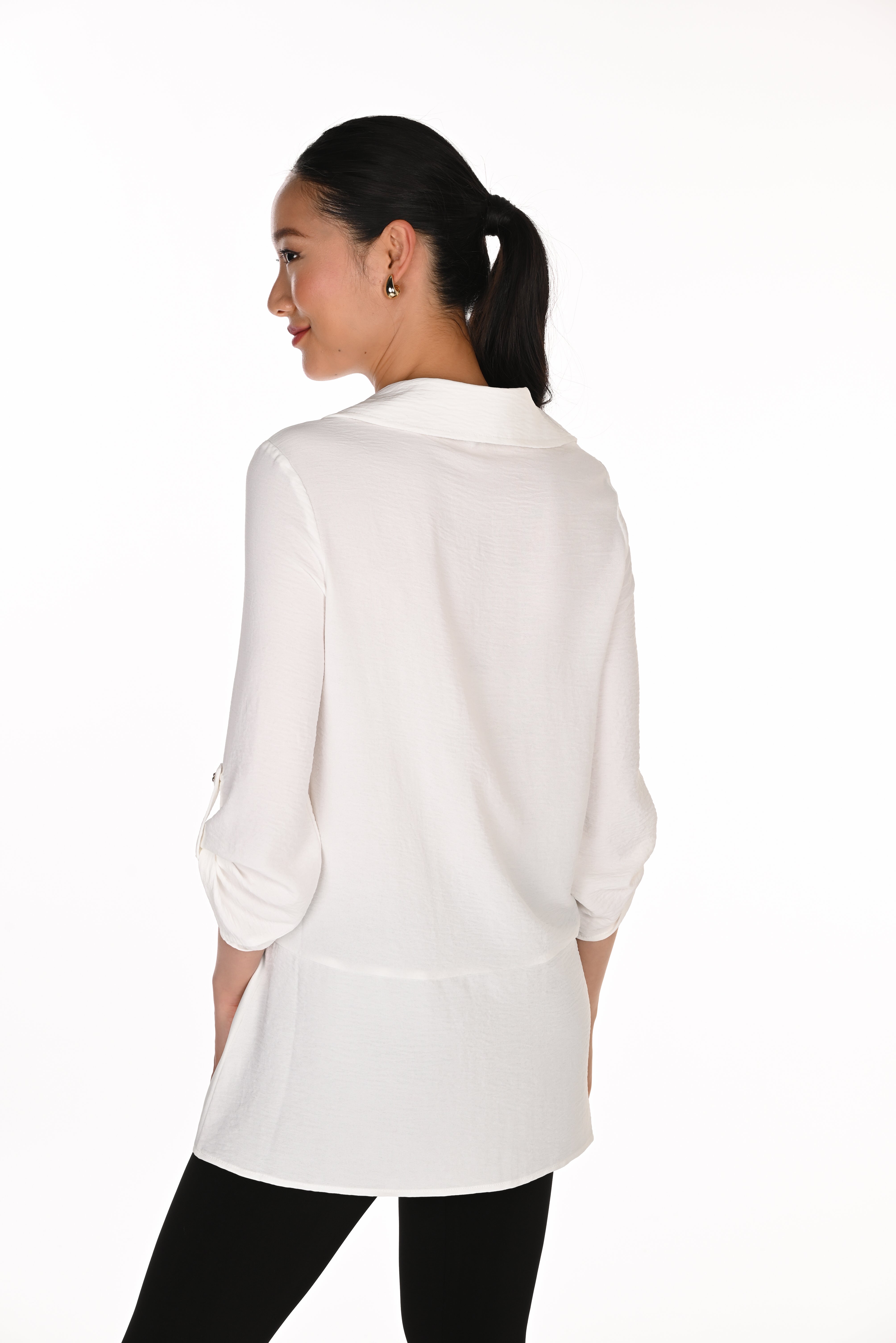 Floral Print Embellished Blouse (263747)