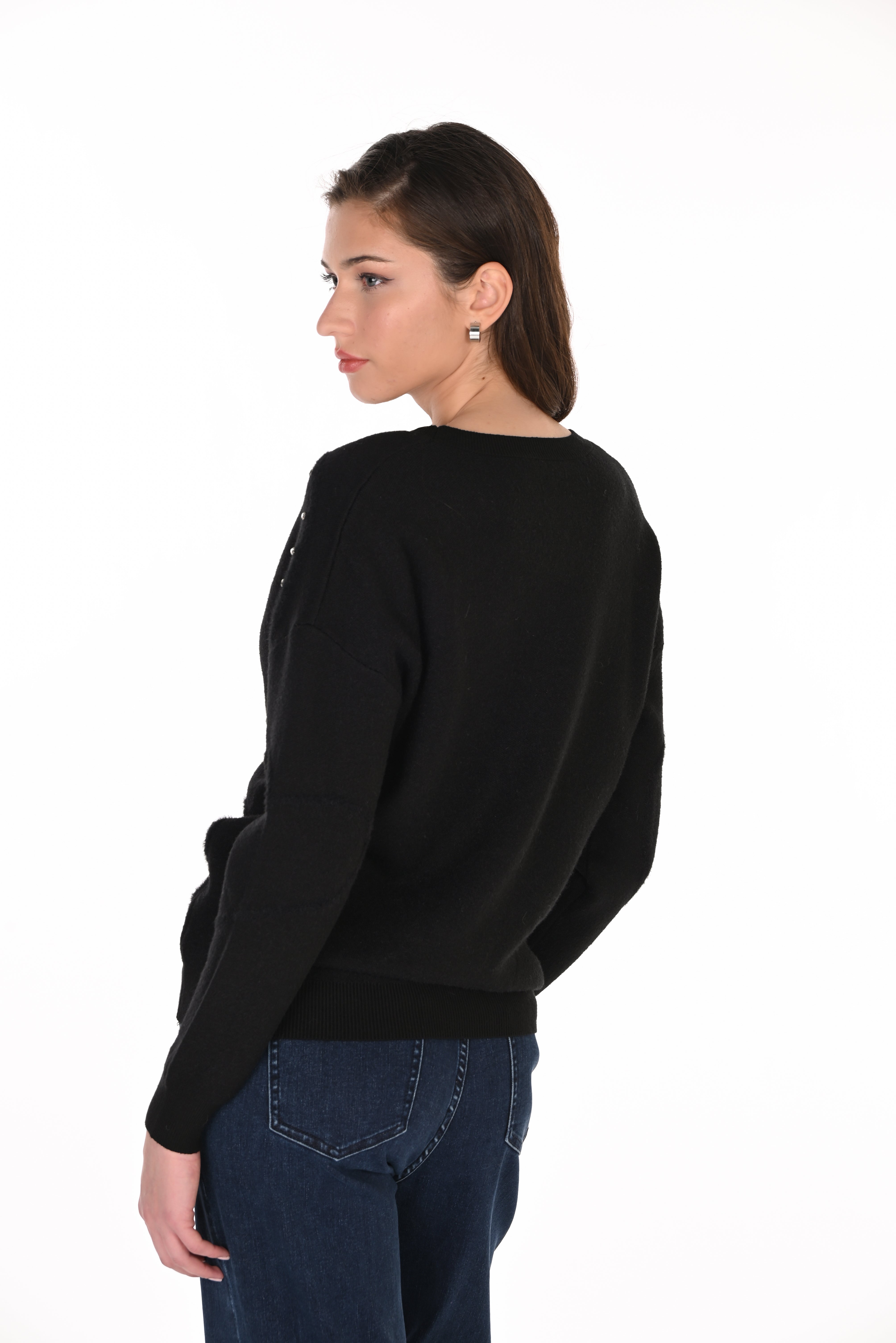 Embellished Heart Sweater