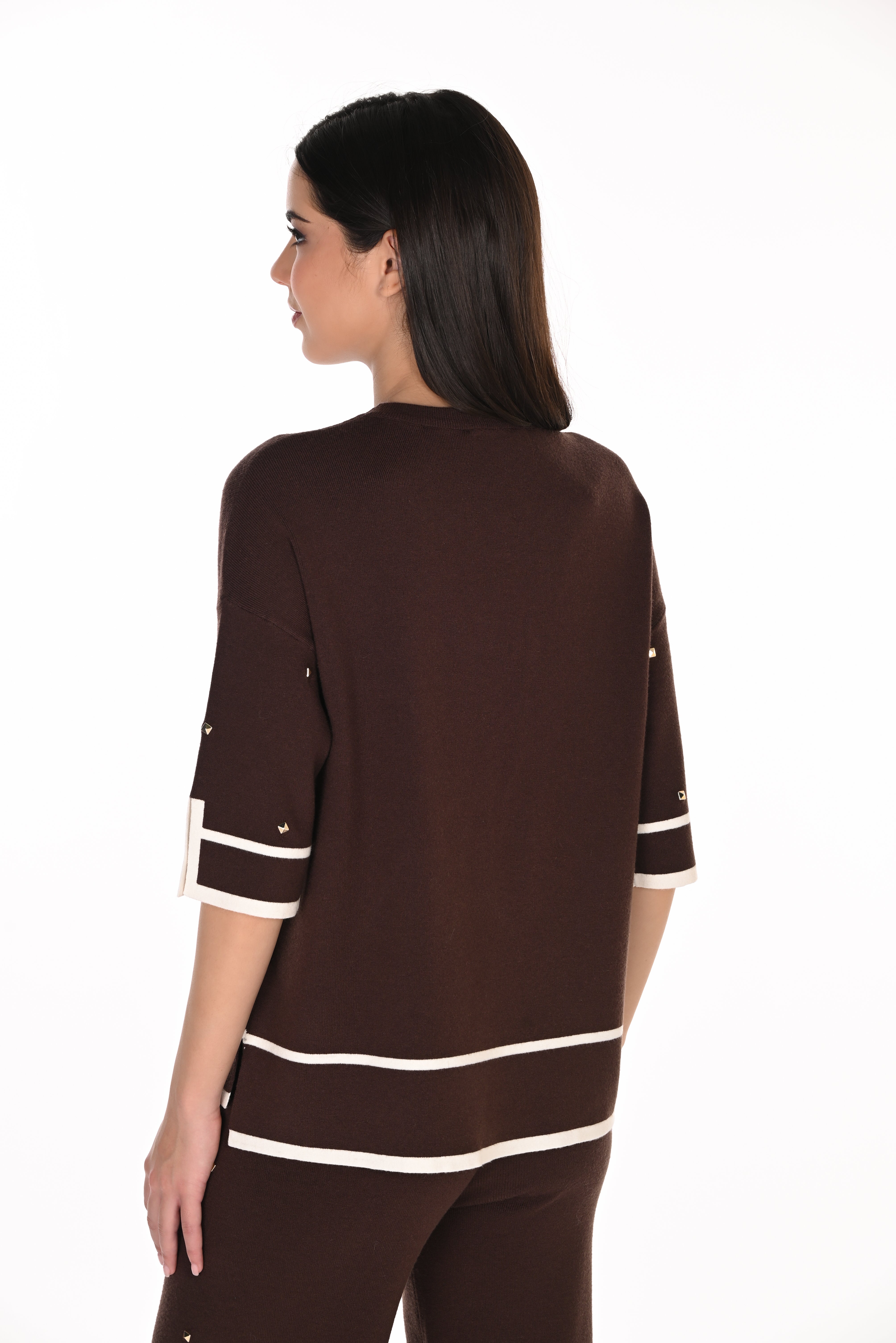 Short Sleeve Knit Top (263765)