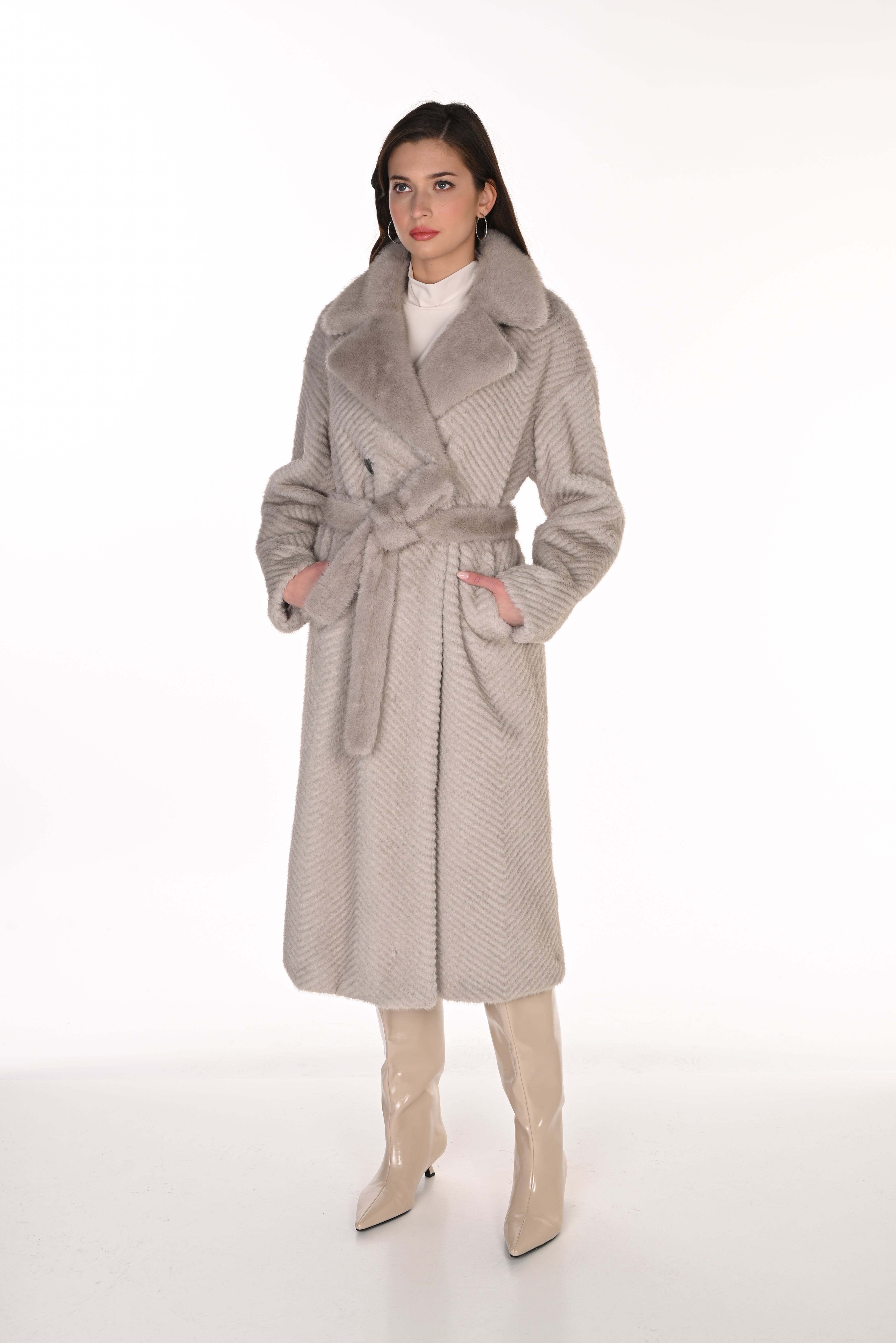 Faux Mink Coat (263771)
