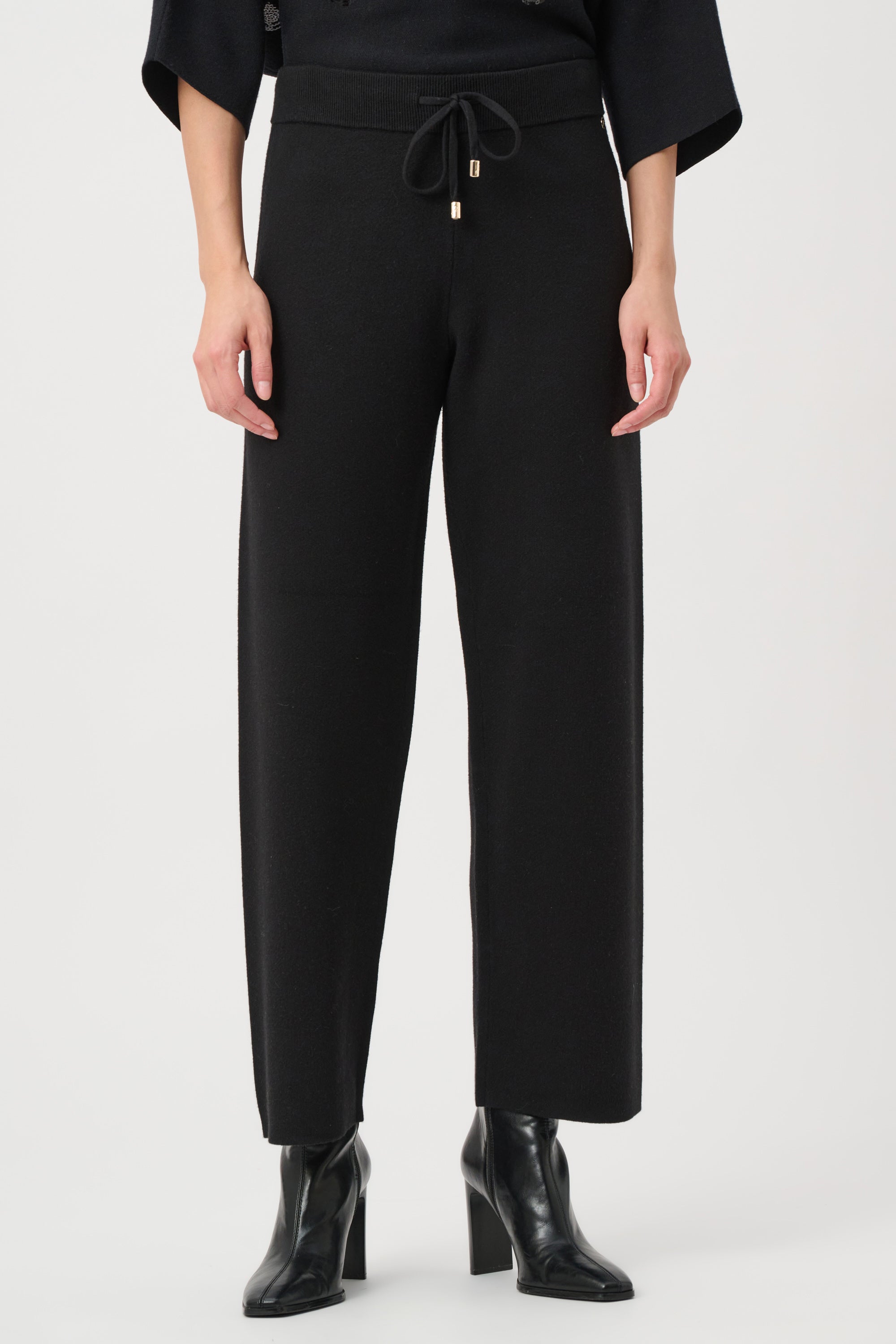Brushed Viscose And Nylon Knit Pull-On Pants (263934)
