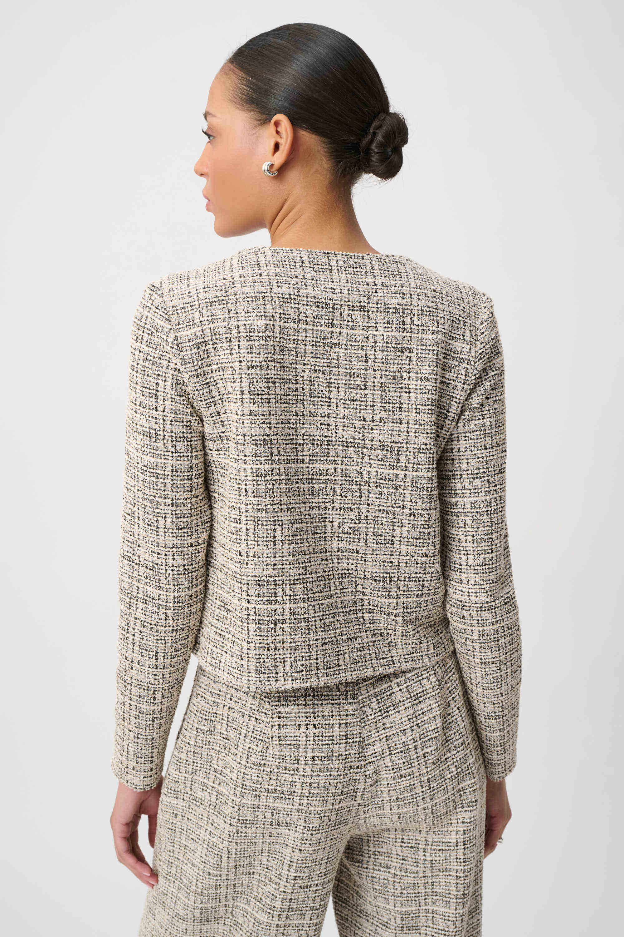 Plaid Boucle Jacket (264040)