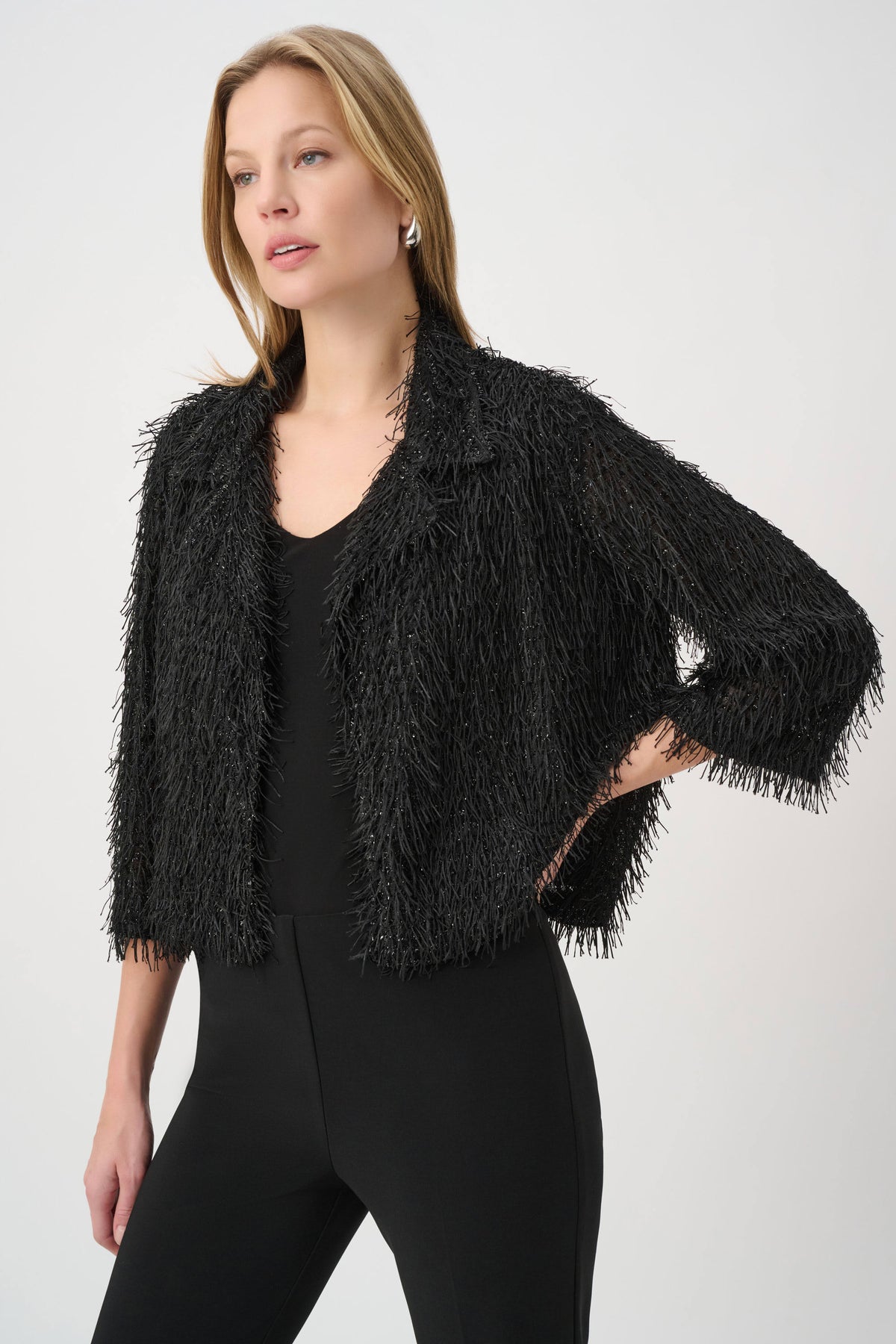 Fringed Short Blazer (264128)