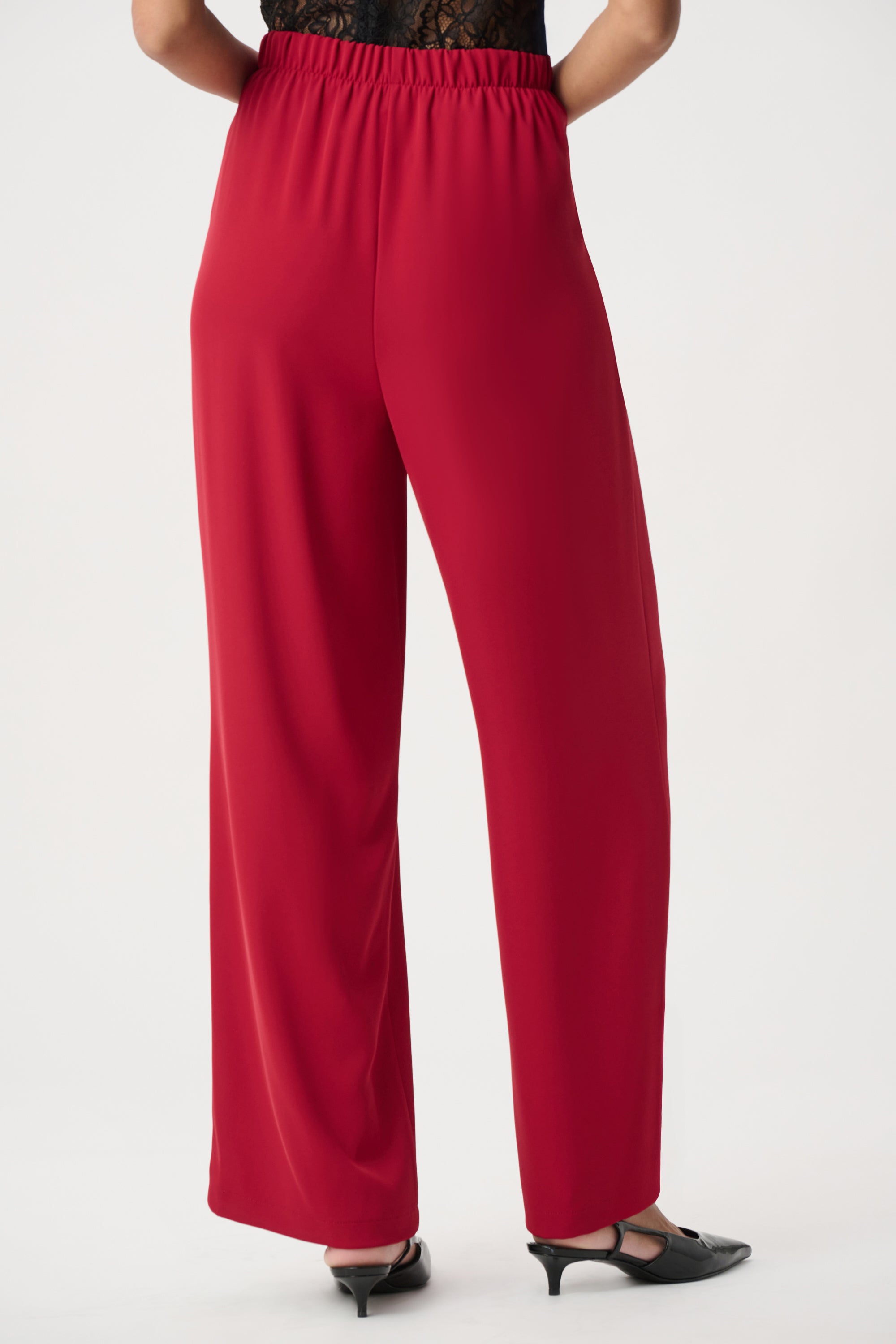 Front-Pleated Wide-Leg Pants (264181)
