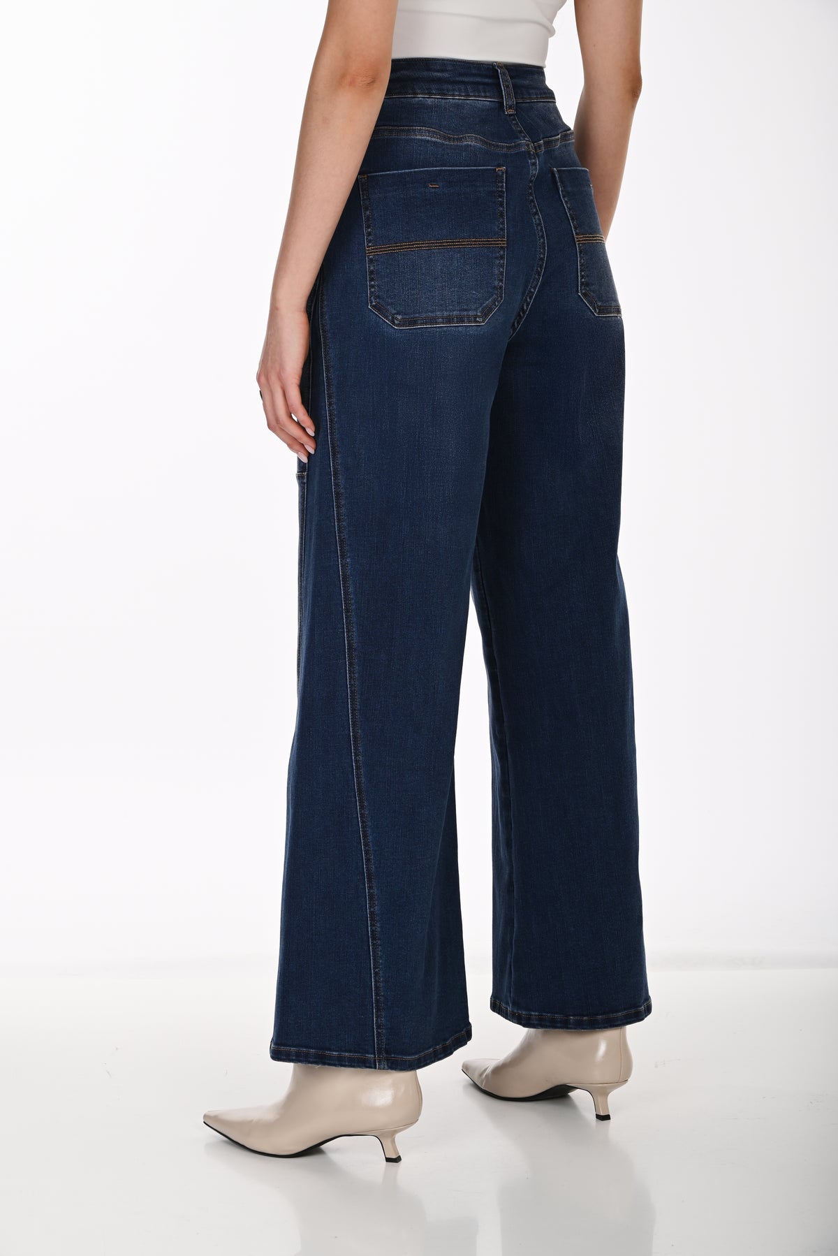 Flared Denim Jeans (264856)