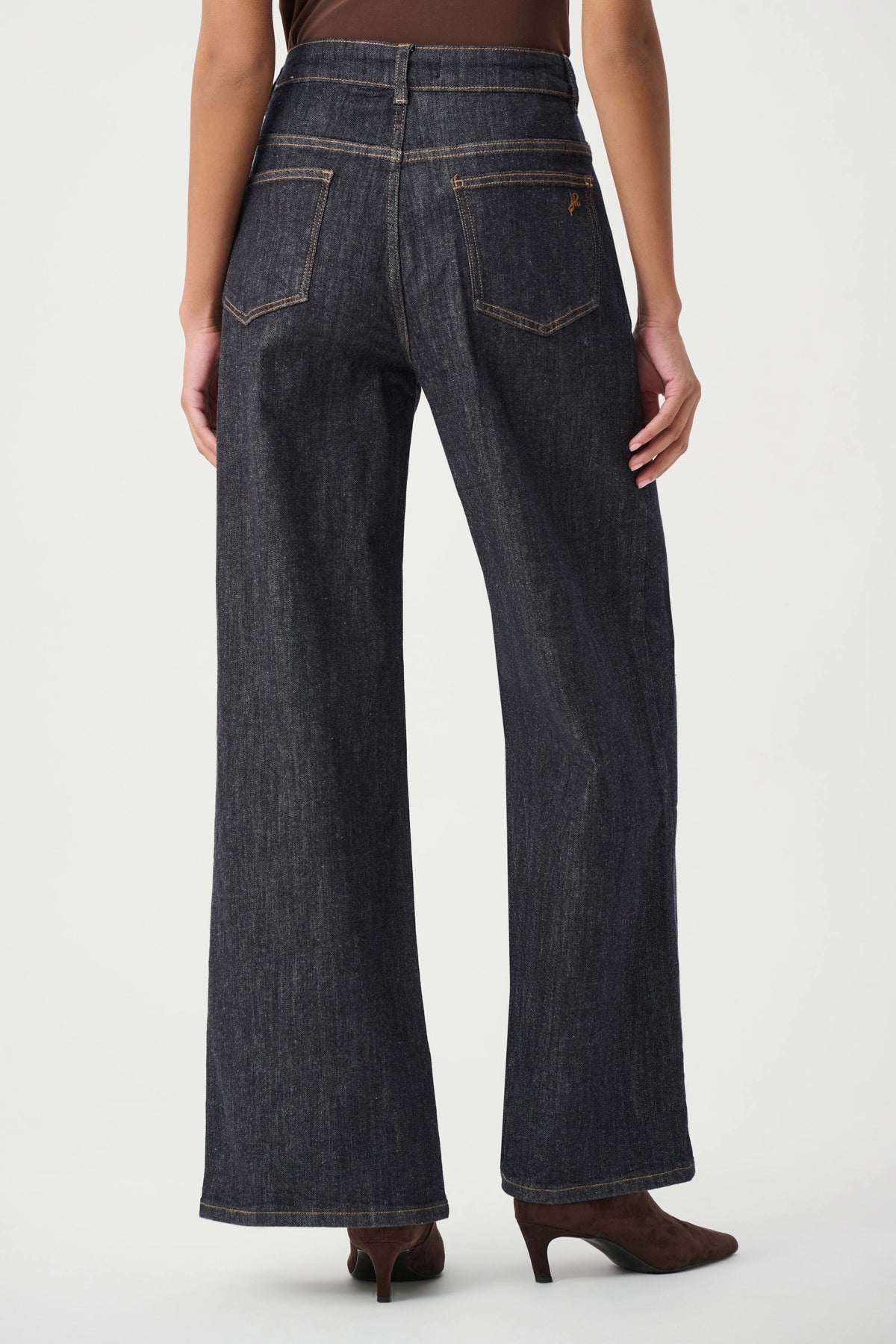 Statement High-Rise Palazzo Jeans (264901)