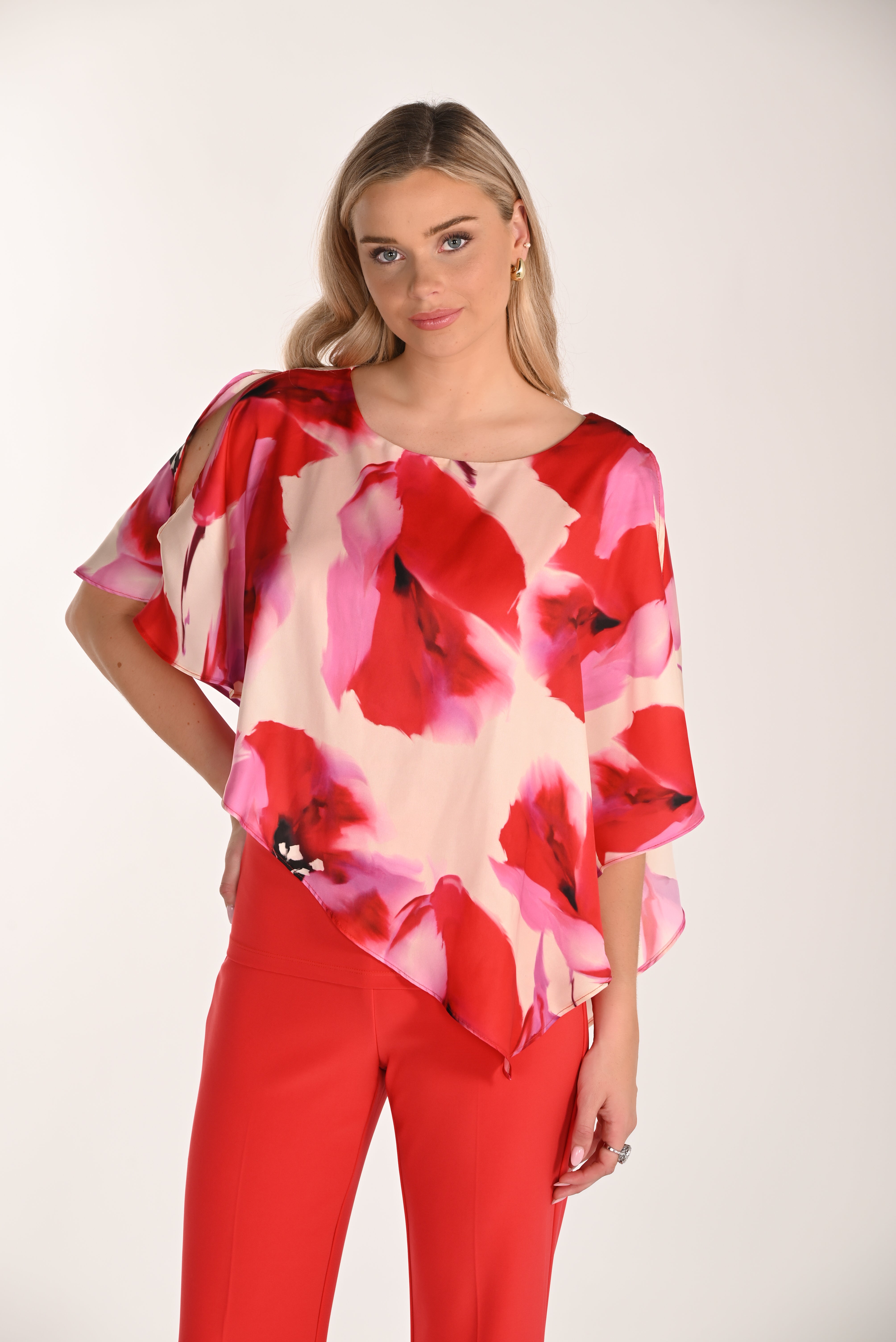 Floral Overlay Top (FL0205)