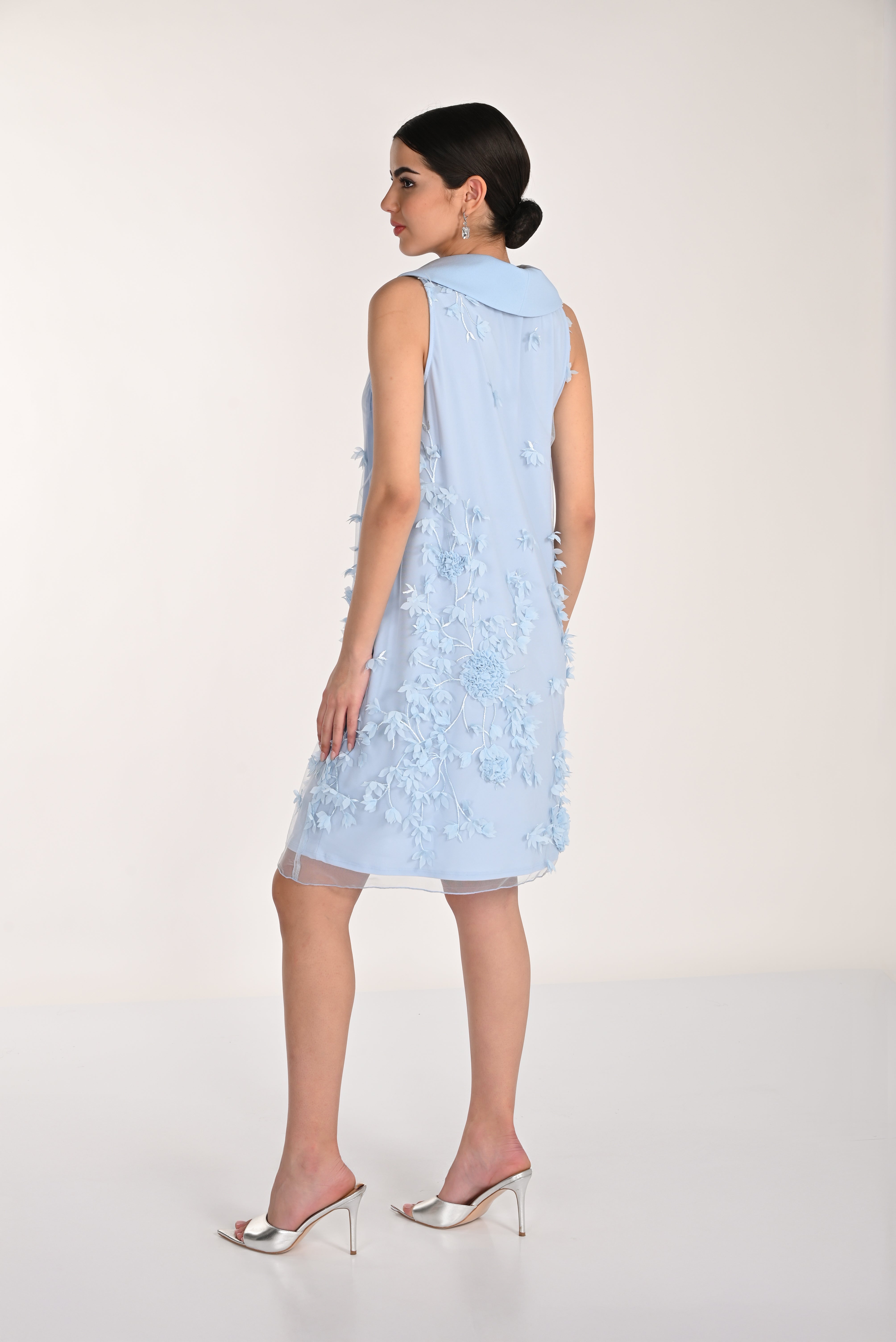 3D Floral Cocktail Dress (FL0214)