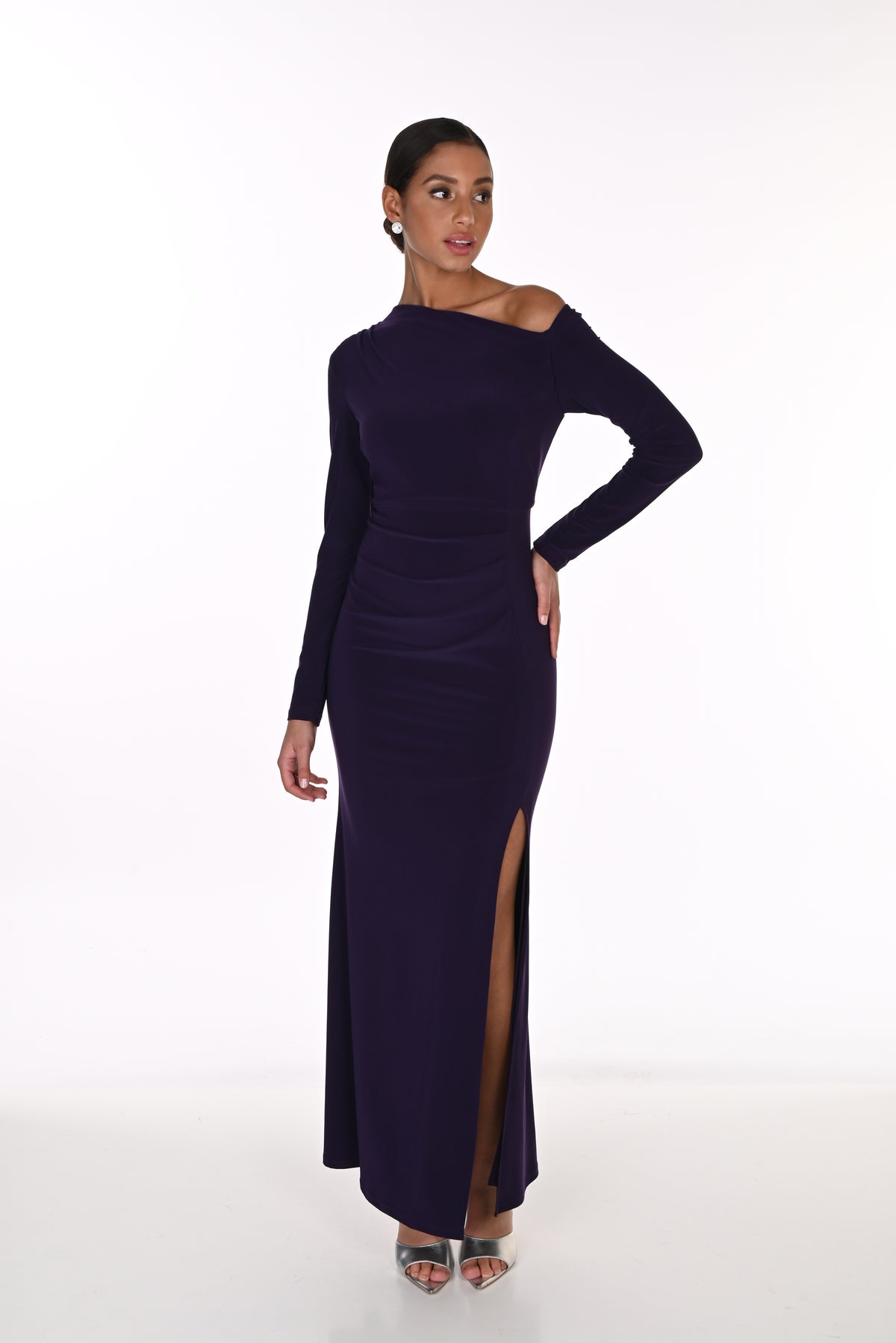 Cold Shoulder Gown (FL0230)