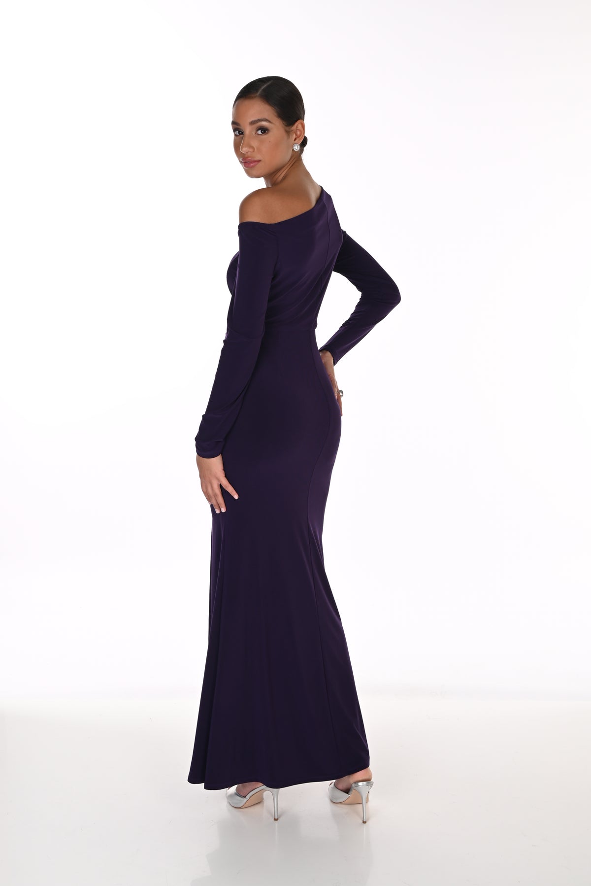 Cold Shoulder Gown (FL0230)