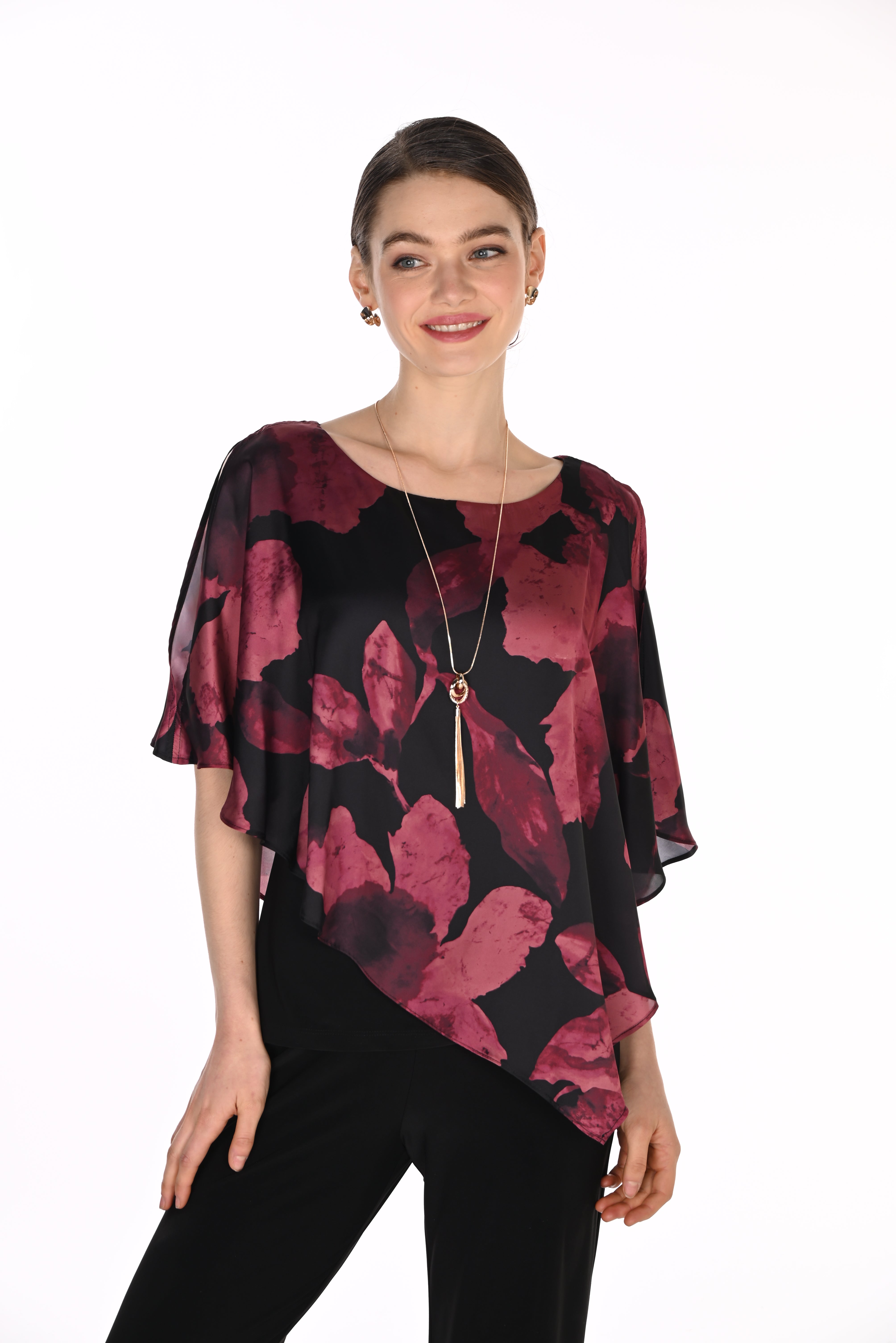 Floral Overlay Top (FL0224)