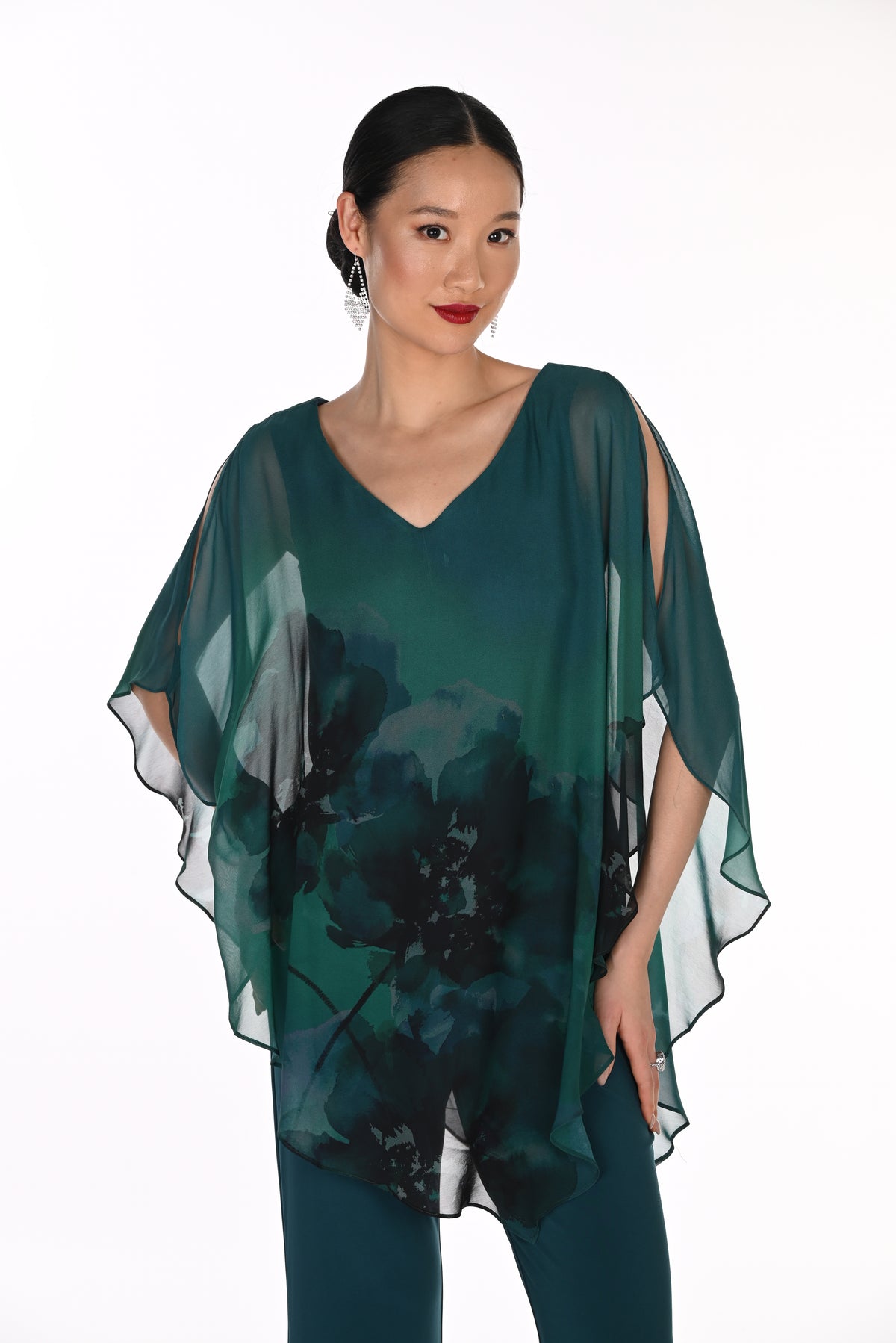Floral Overlay Top (FL0228)