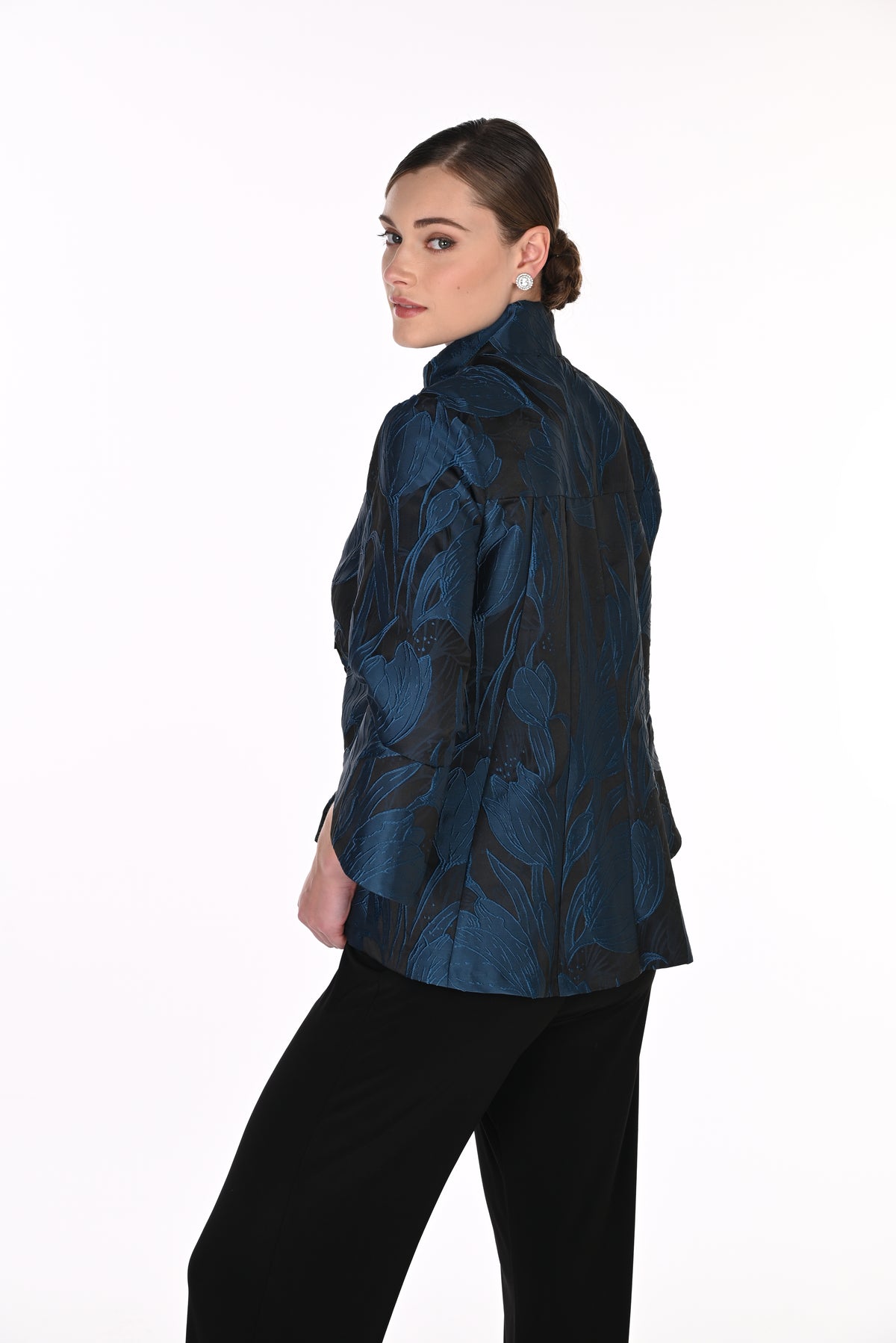 Printed Bell Sleeve jacket (FL0226)
