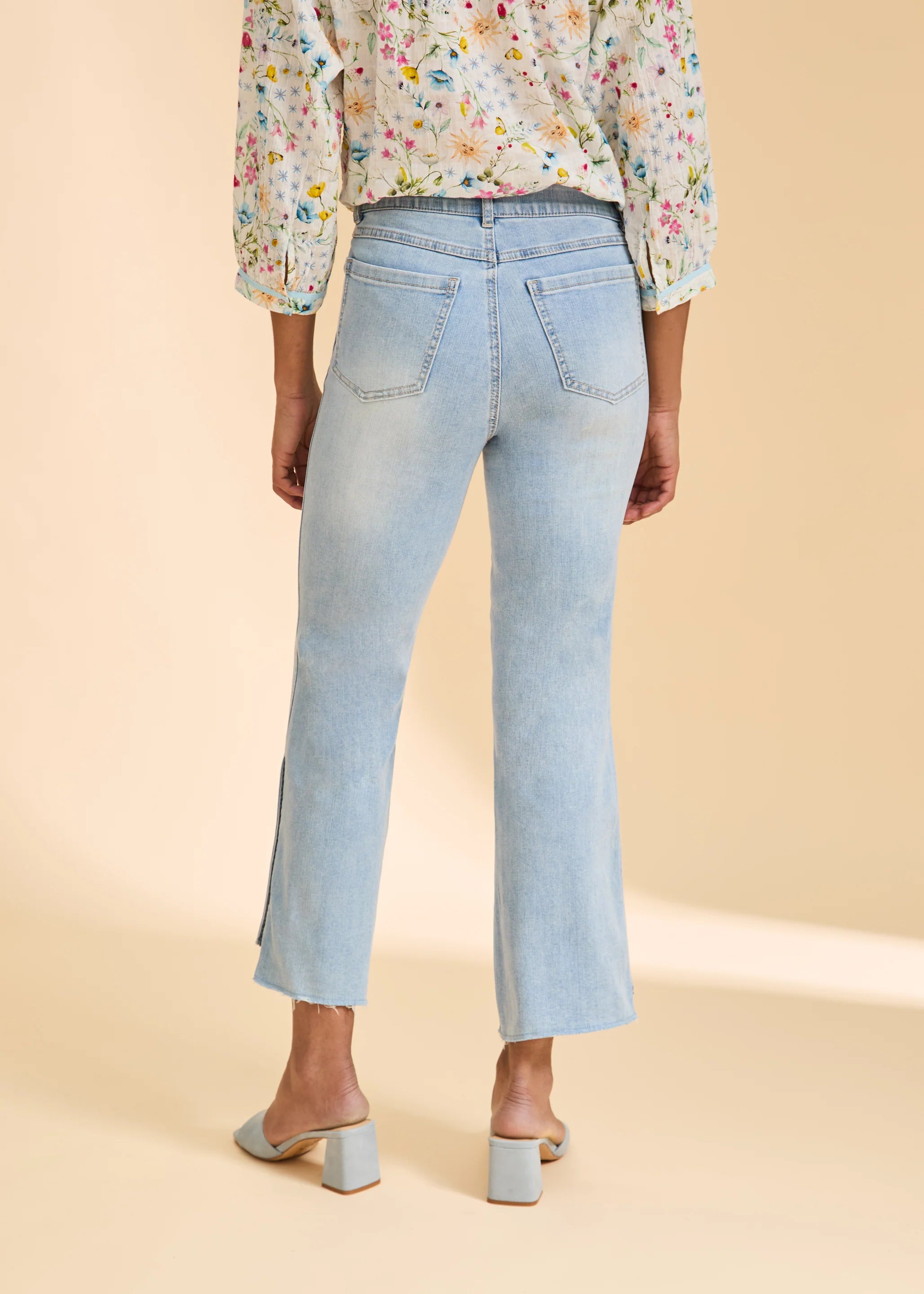 Pull-On Boot Crop Denim (2989669)