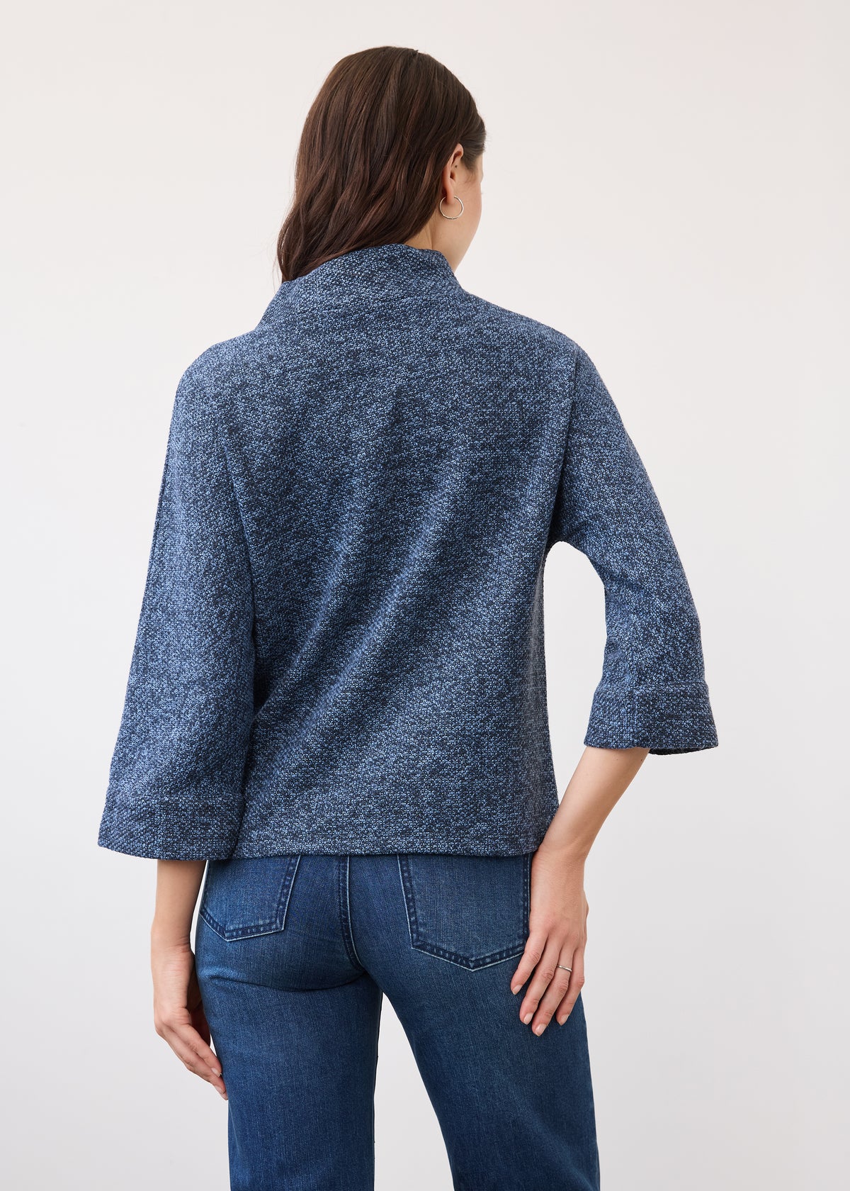 Boat Mockneck Knit Popover (3798959)