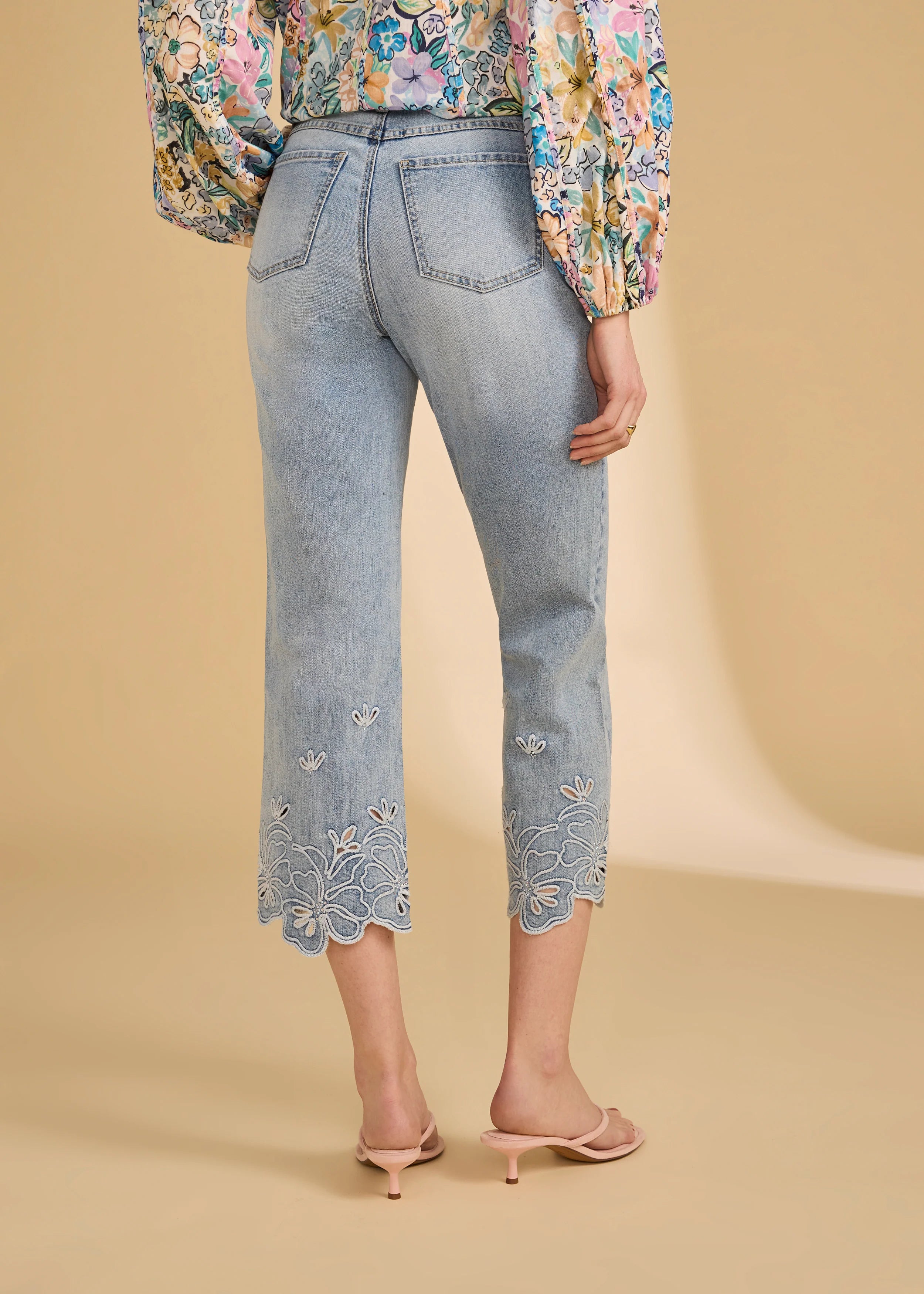 Olivia Straight Crop Denim (2328779)