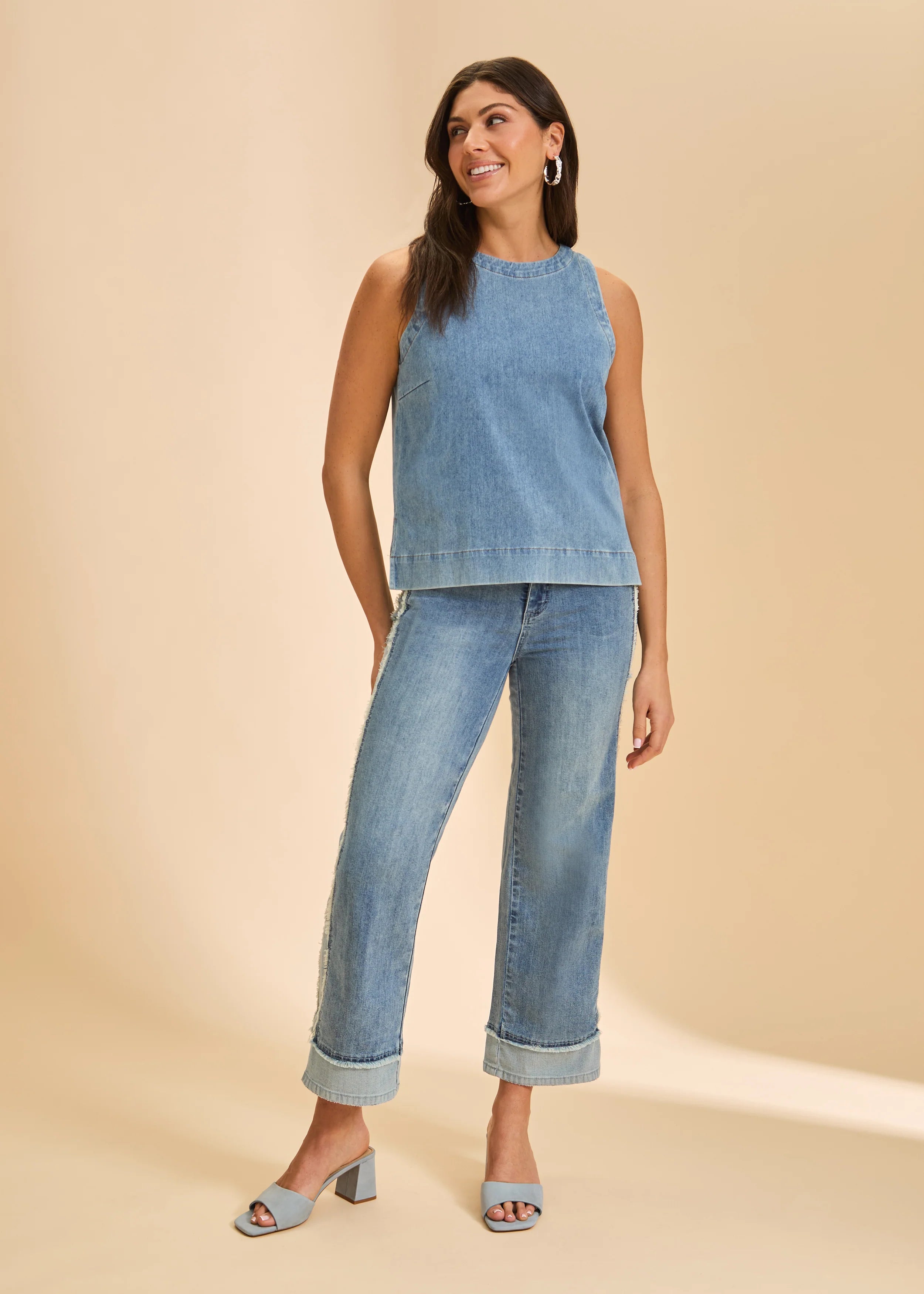 Olivia Wide Ankle Denim (2476779)