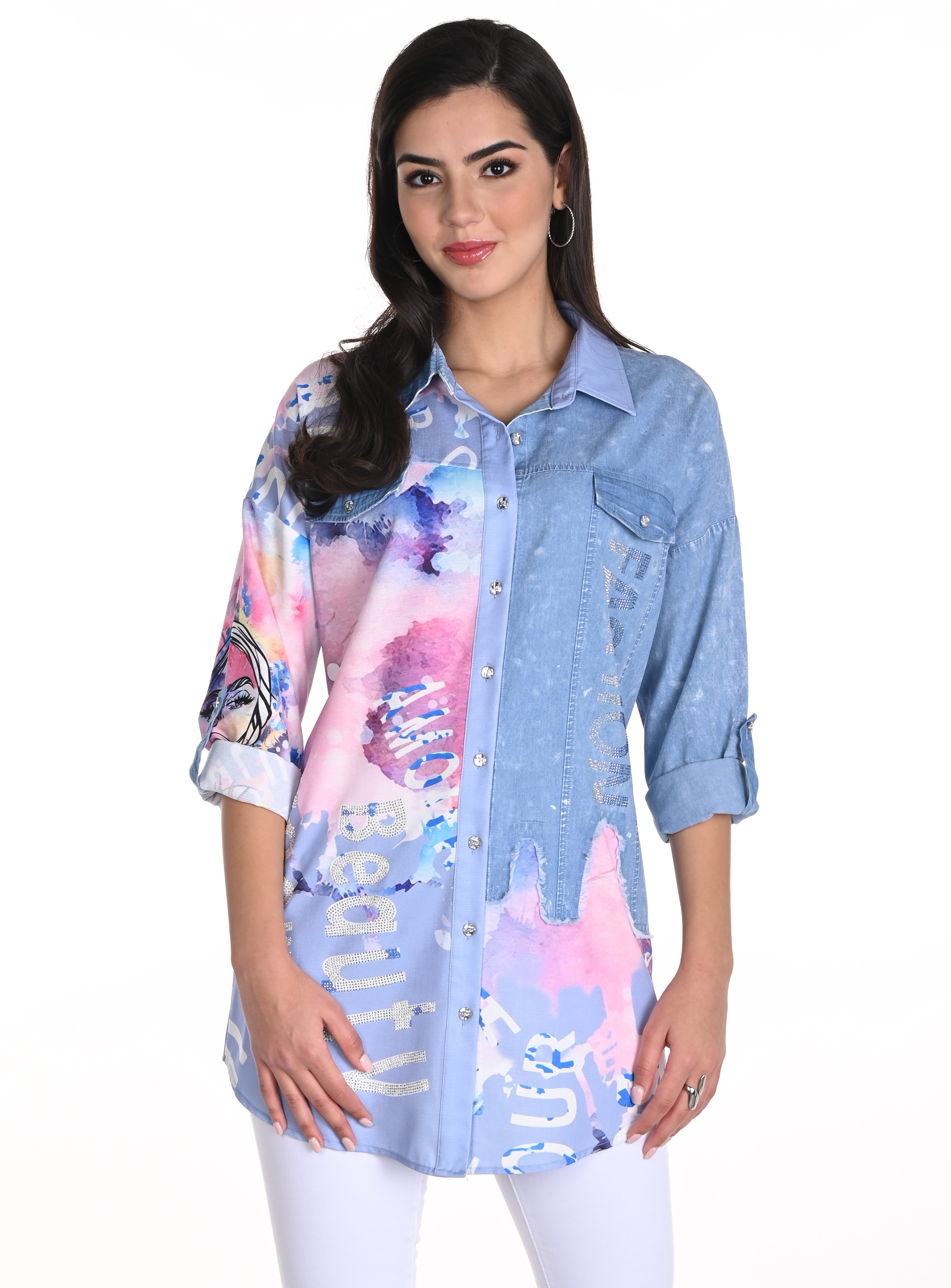 Printed Blouse (243528U)
