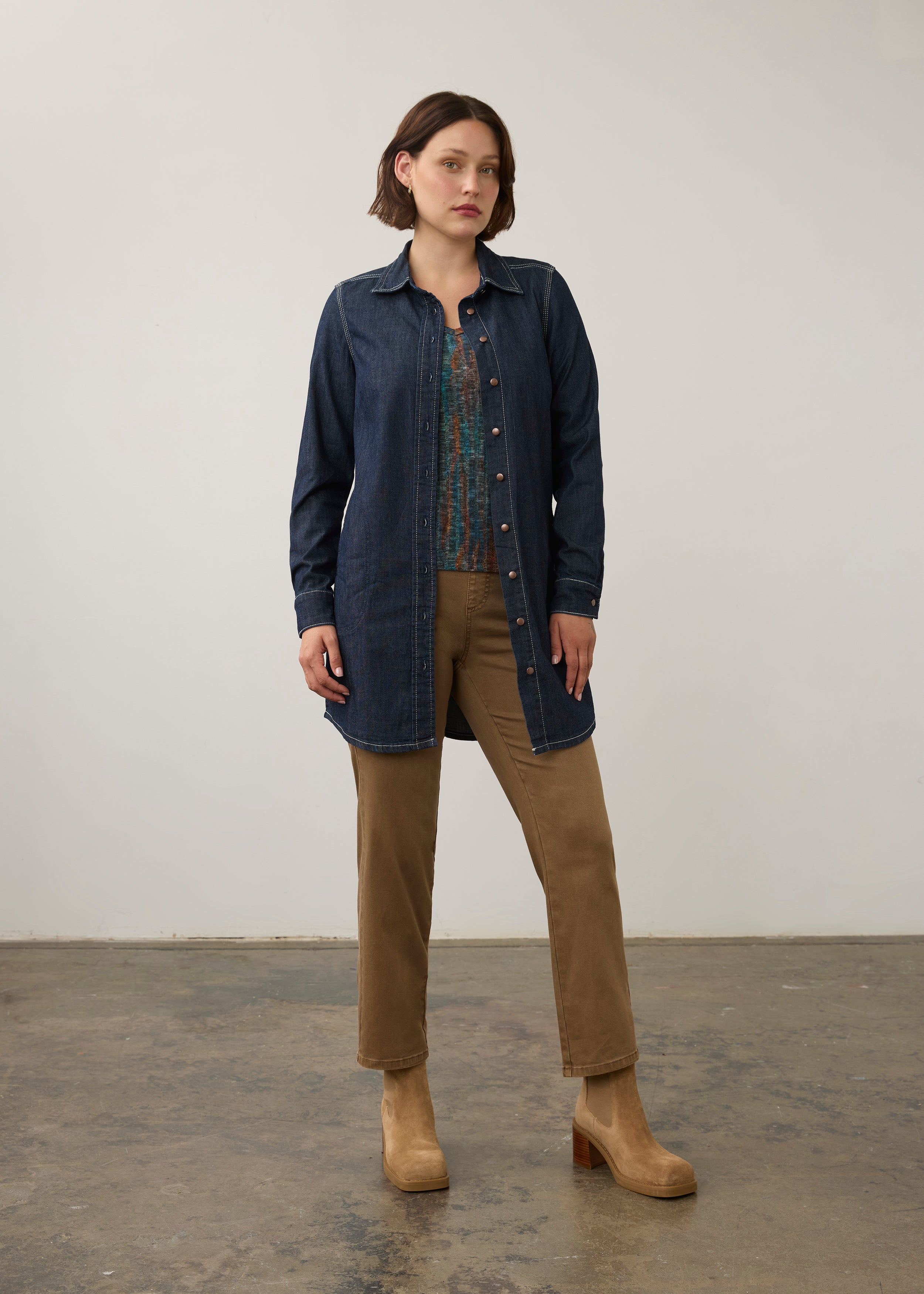 Long Denim Tunic (7325992)