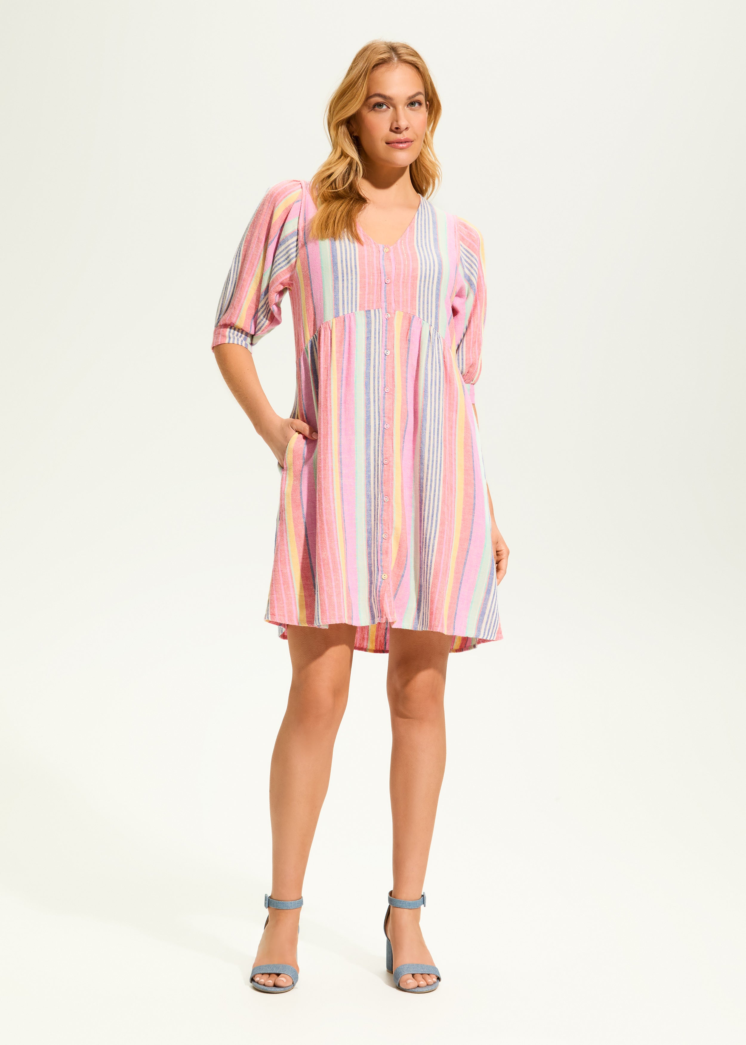 Bold Stripe Dress (7515983)