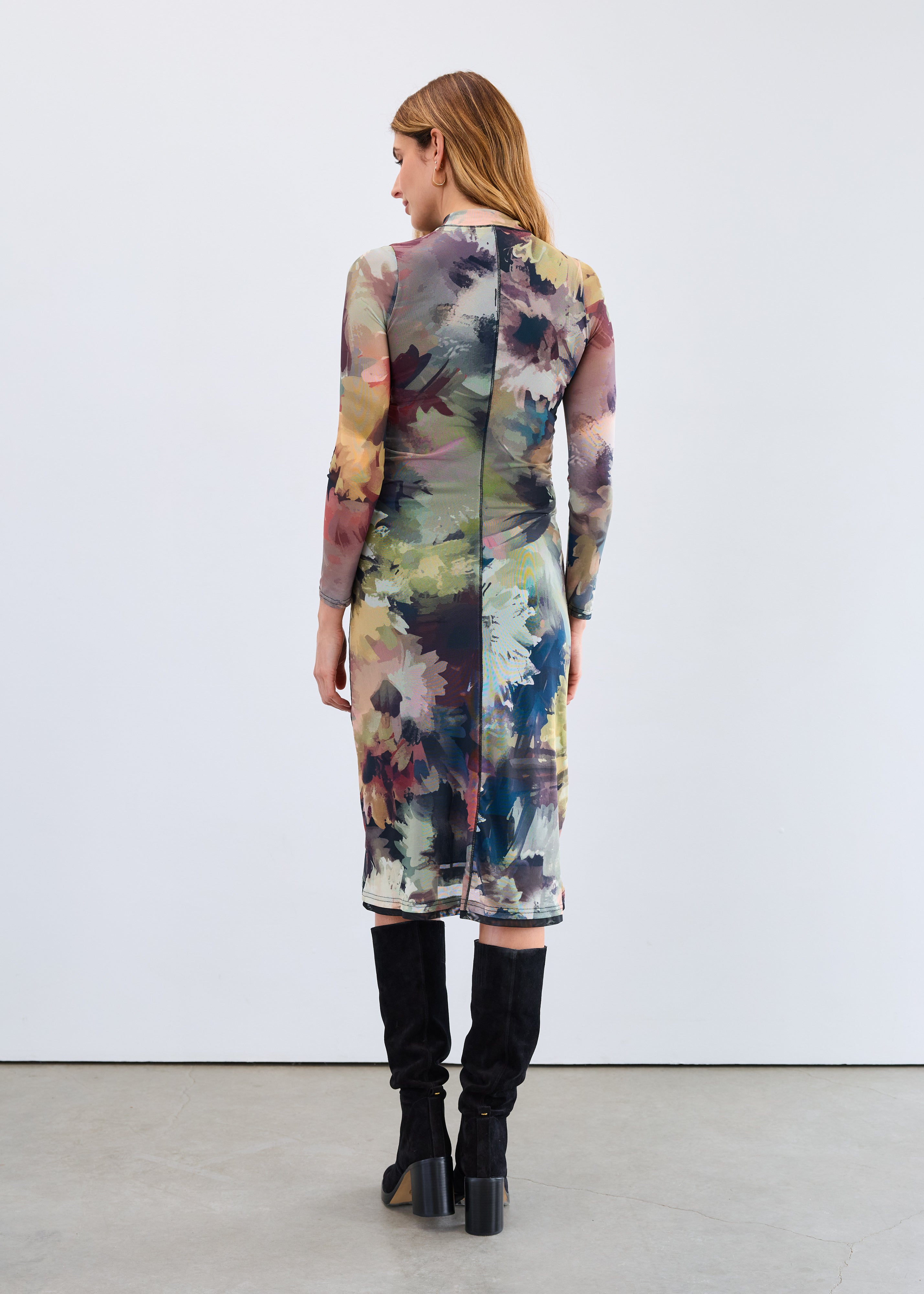 Mesh Midi Dress (7920603)